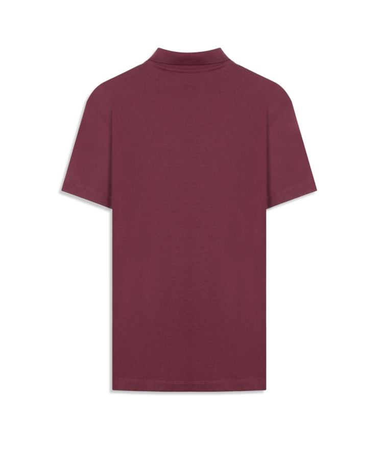 Polo Casual Pima Vinho