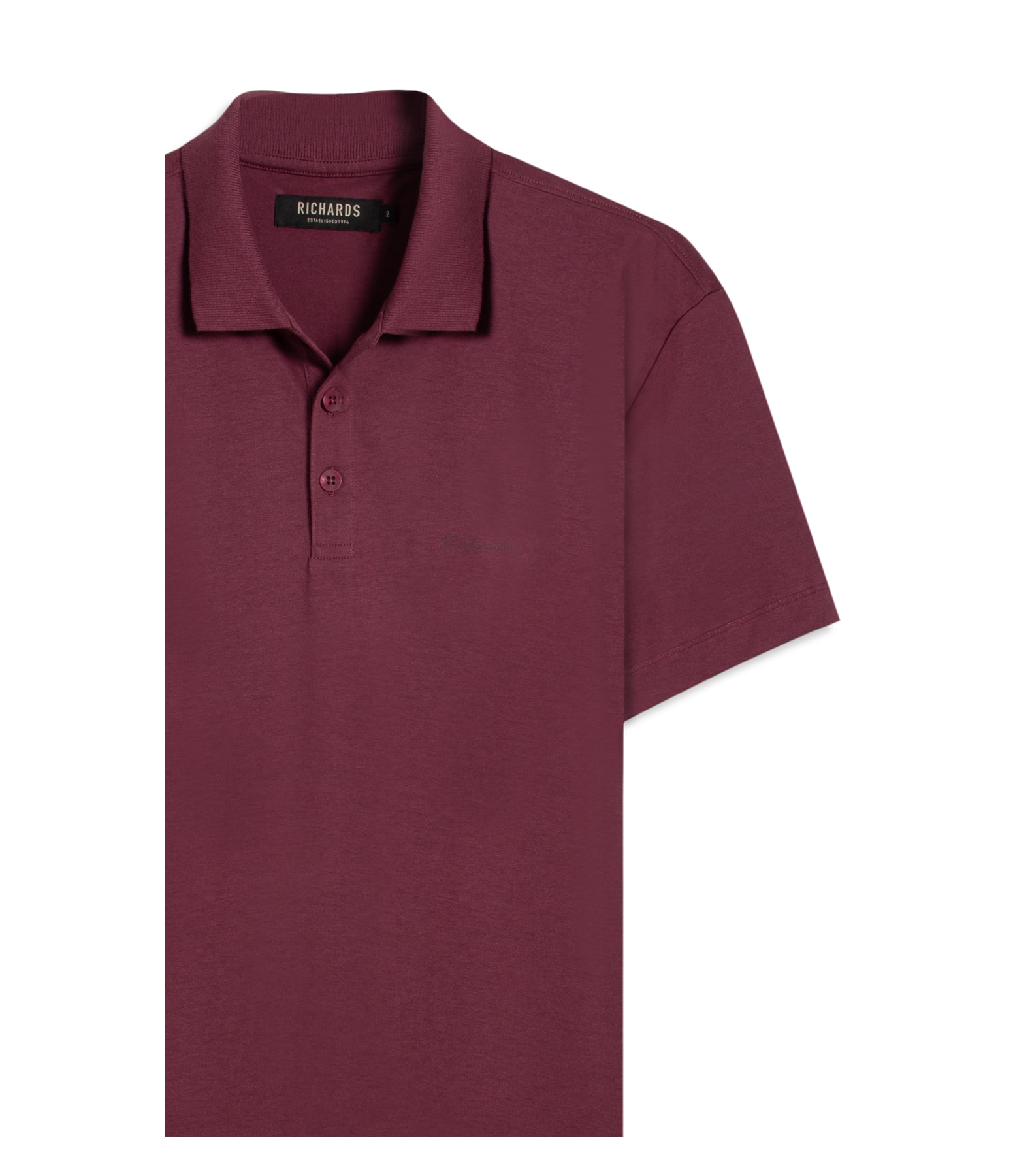 Polo Casual Pima Vinho