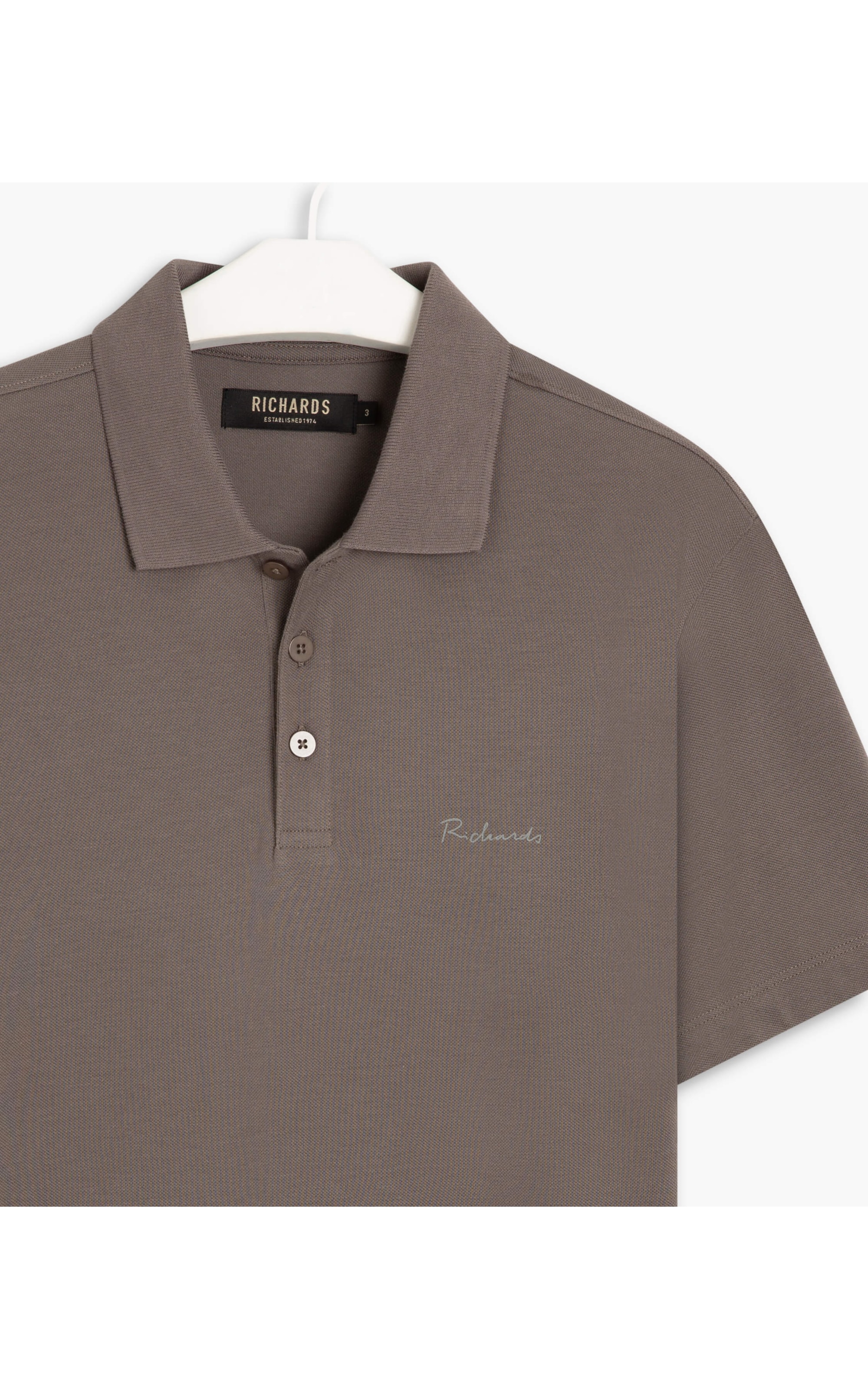 Polo Casual Piquet Pima Castor
