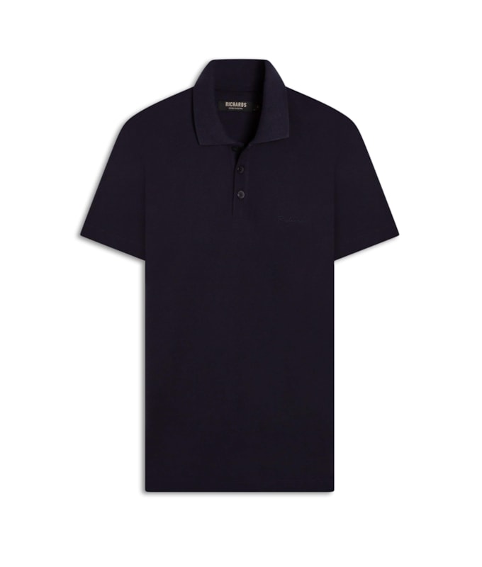 Polo Casual Piquet Pima Dark Navy