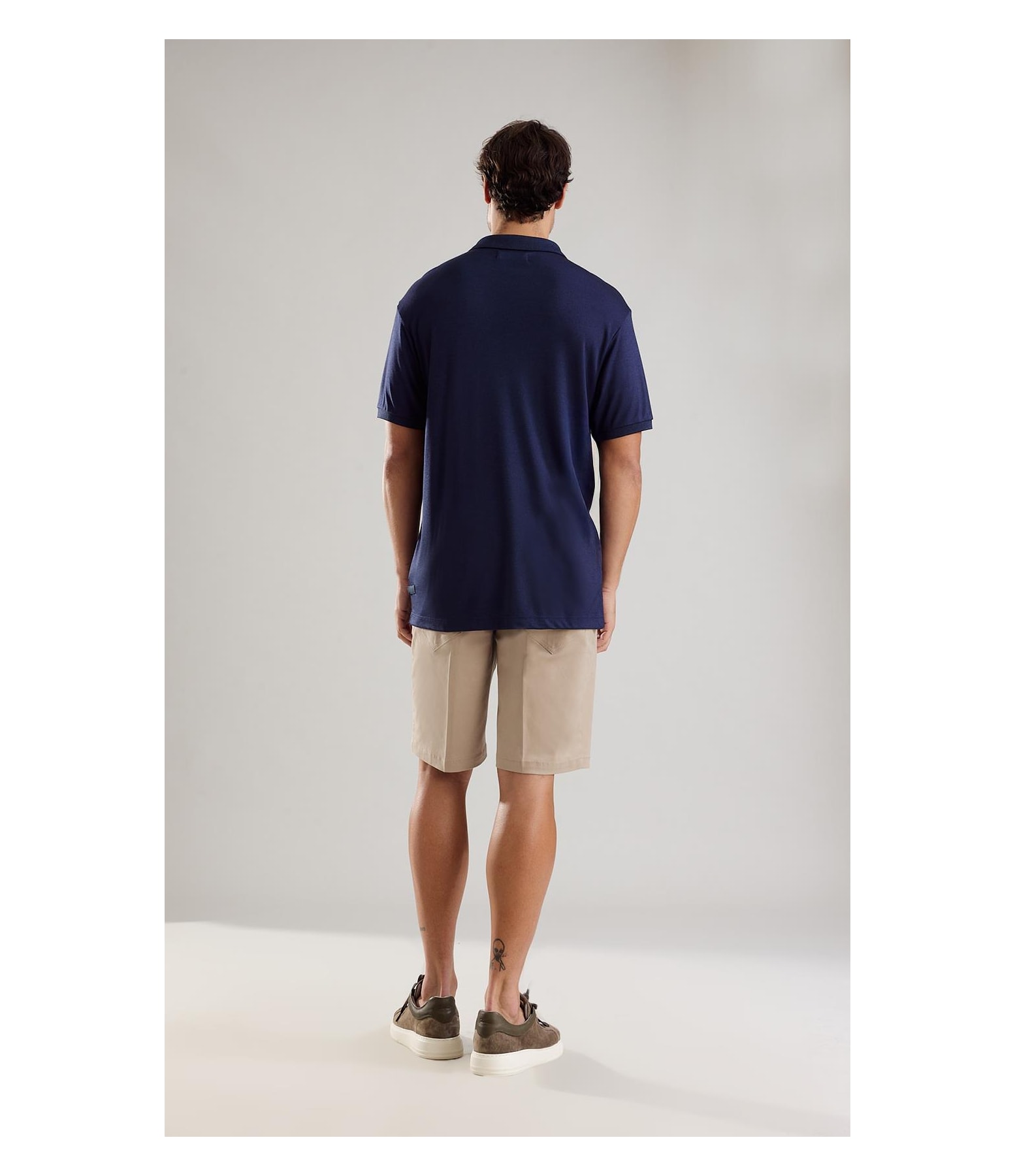 Polo Casual Rocket Modal Petroleo