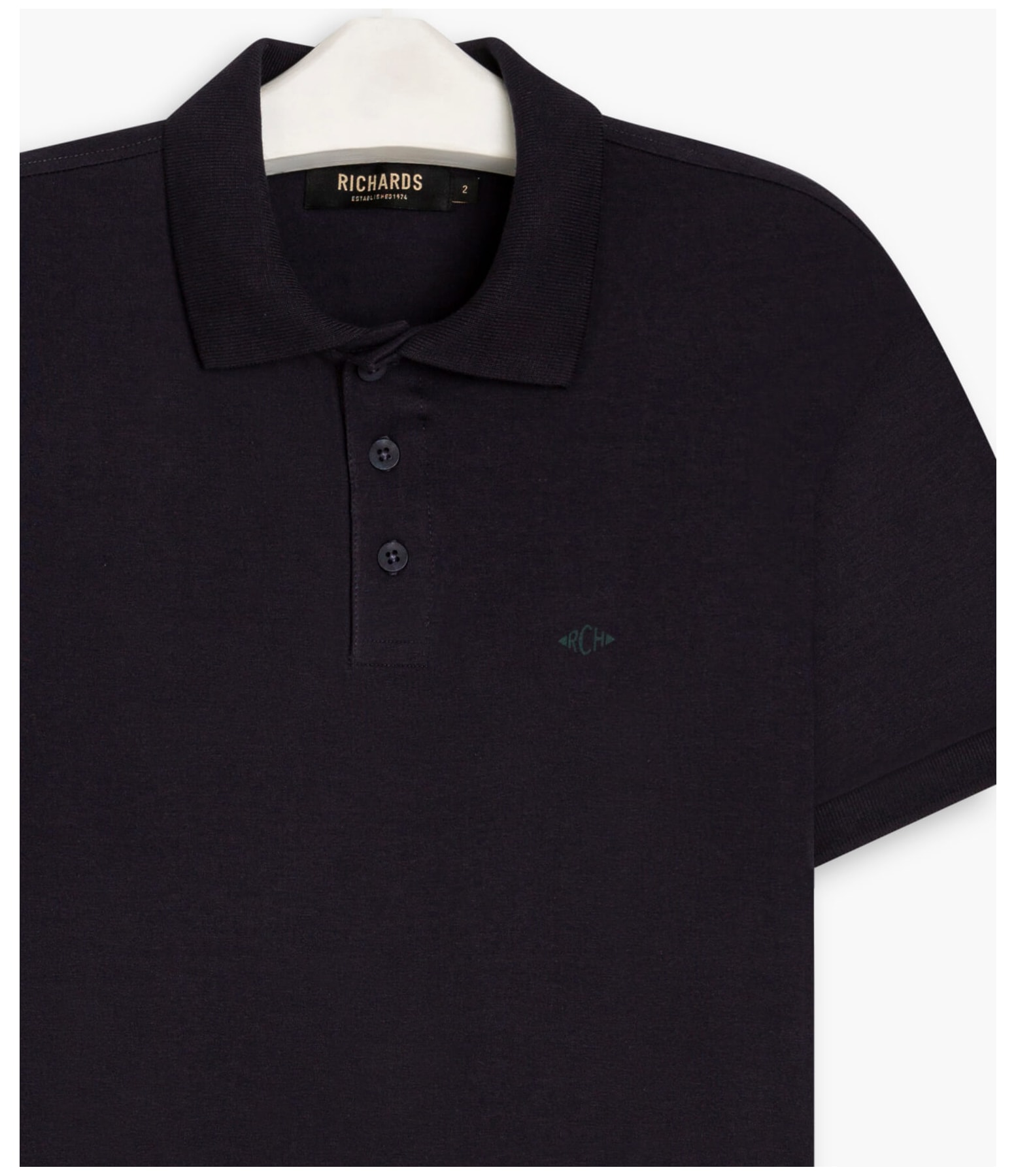 Polo Cotton Slim Basic Dark Navy