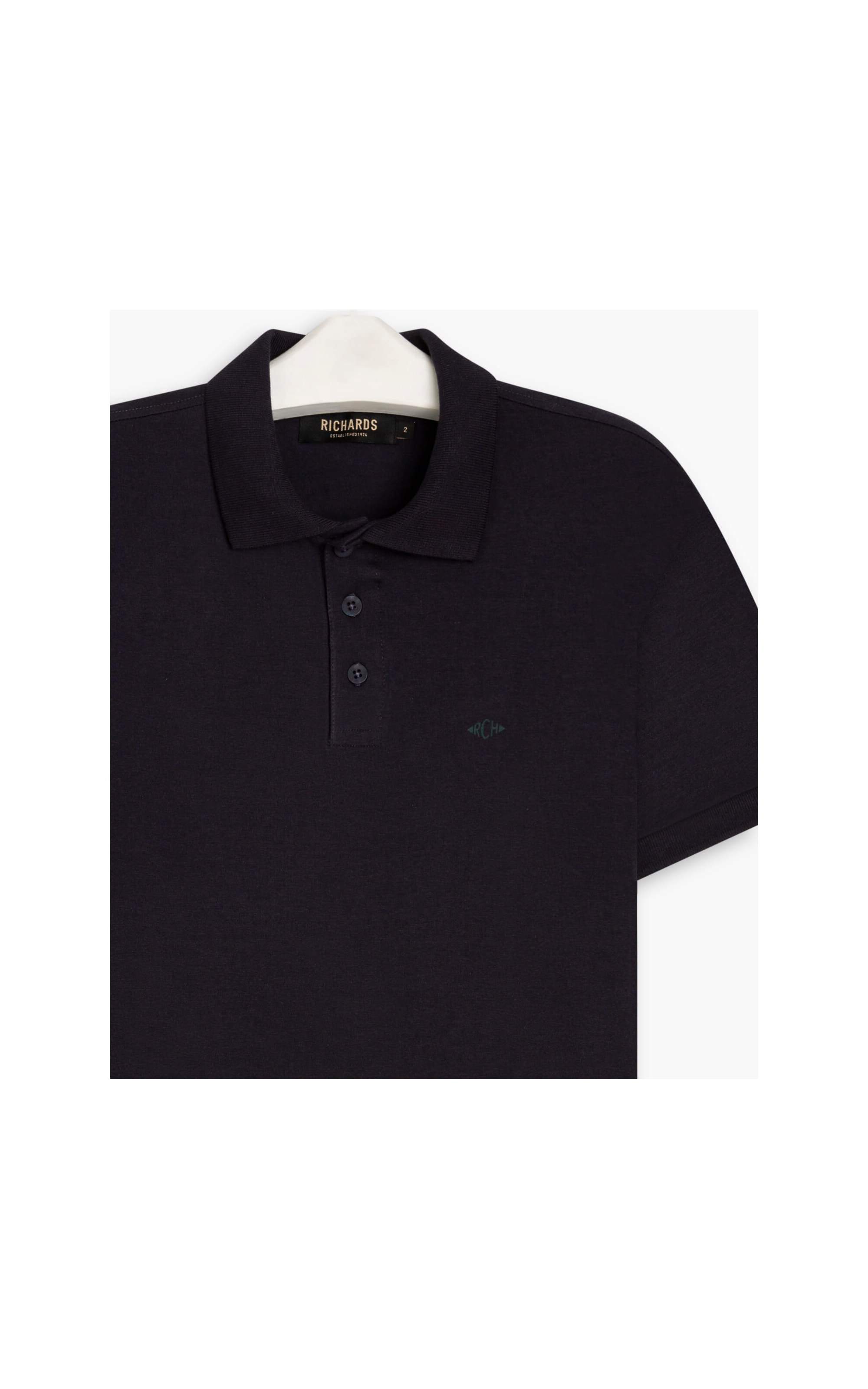 Polo Cotton Slim Basic Dark Navy