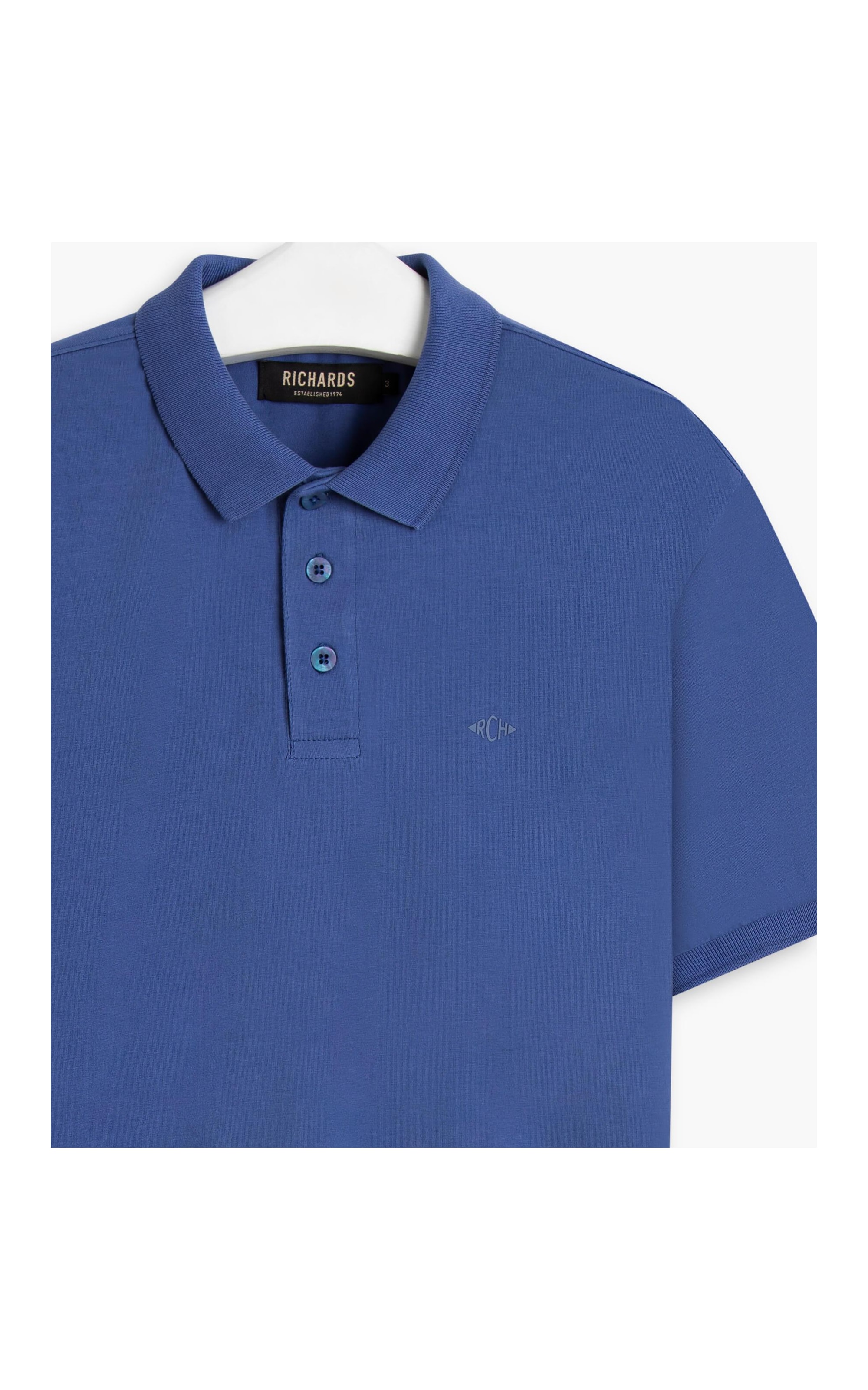 Polo Cotton Slim Basic Hortencia