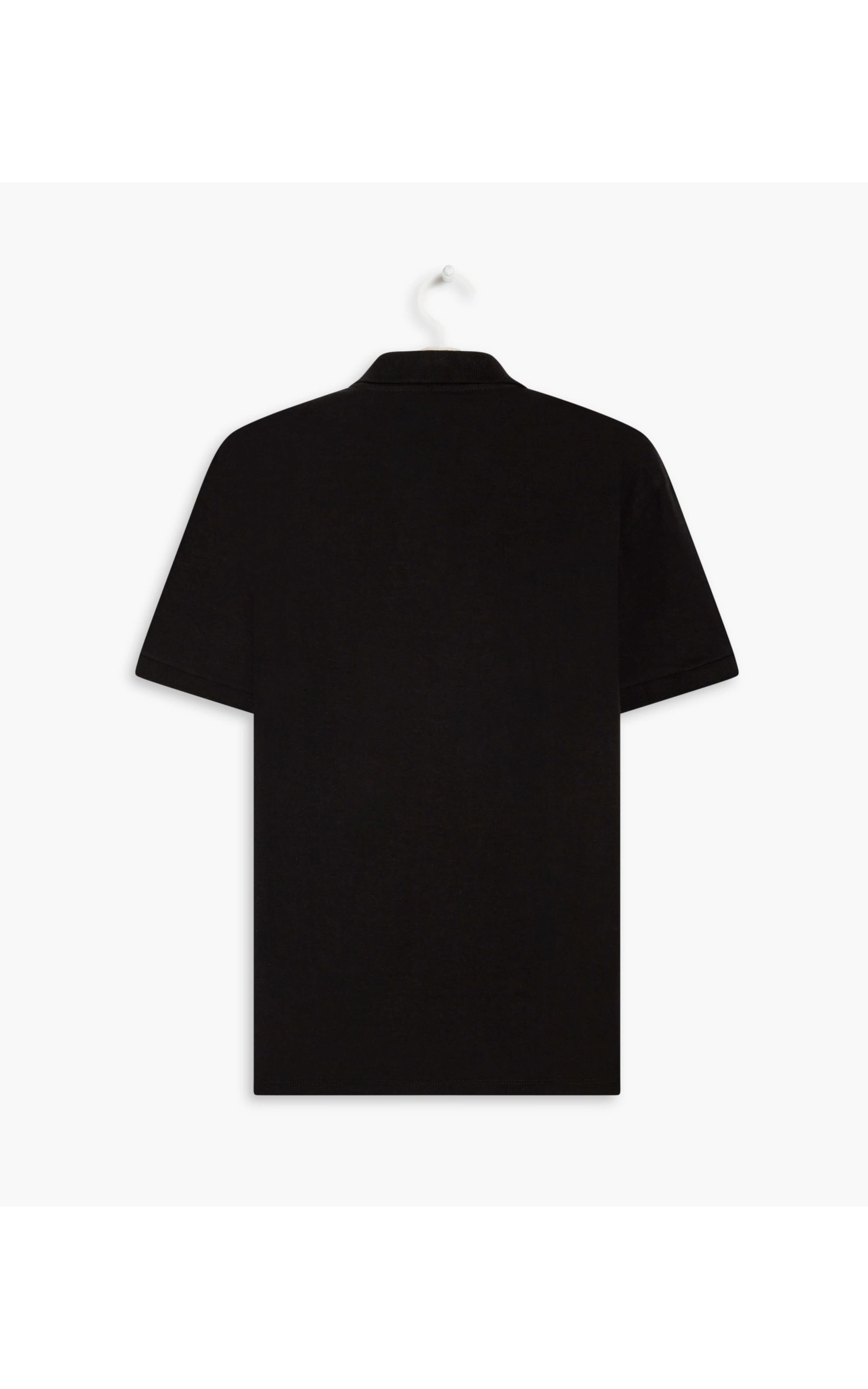 Polo Cotton Slim Basic Preto