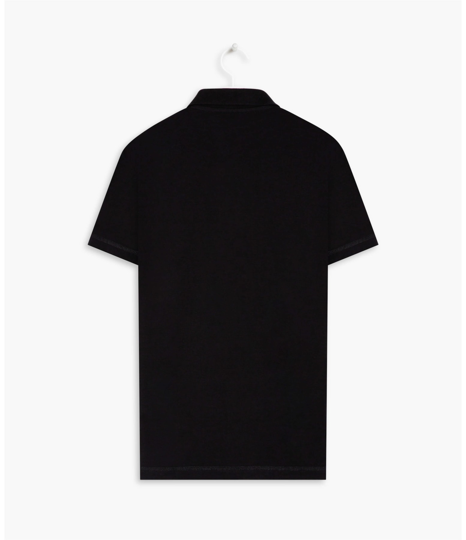 Polo Cotton Slim Relax Preto