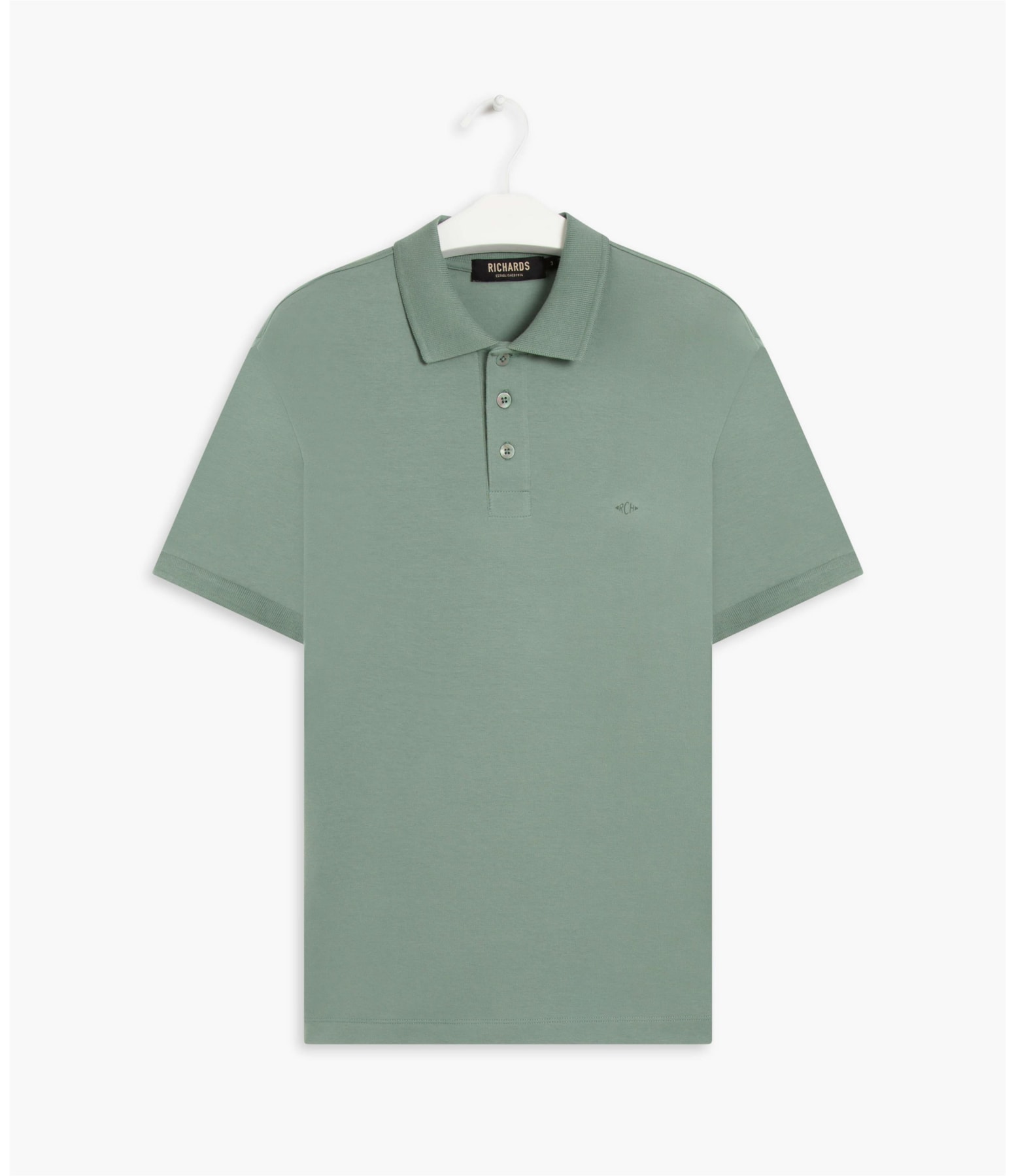 Polo Cotton Slim Verde Claro
