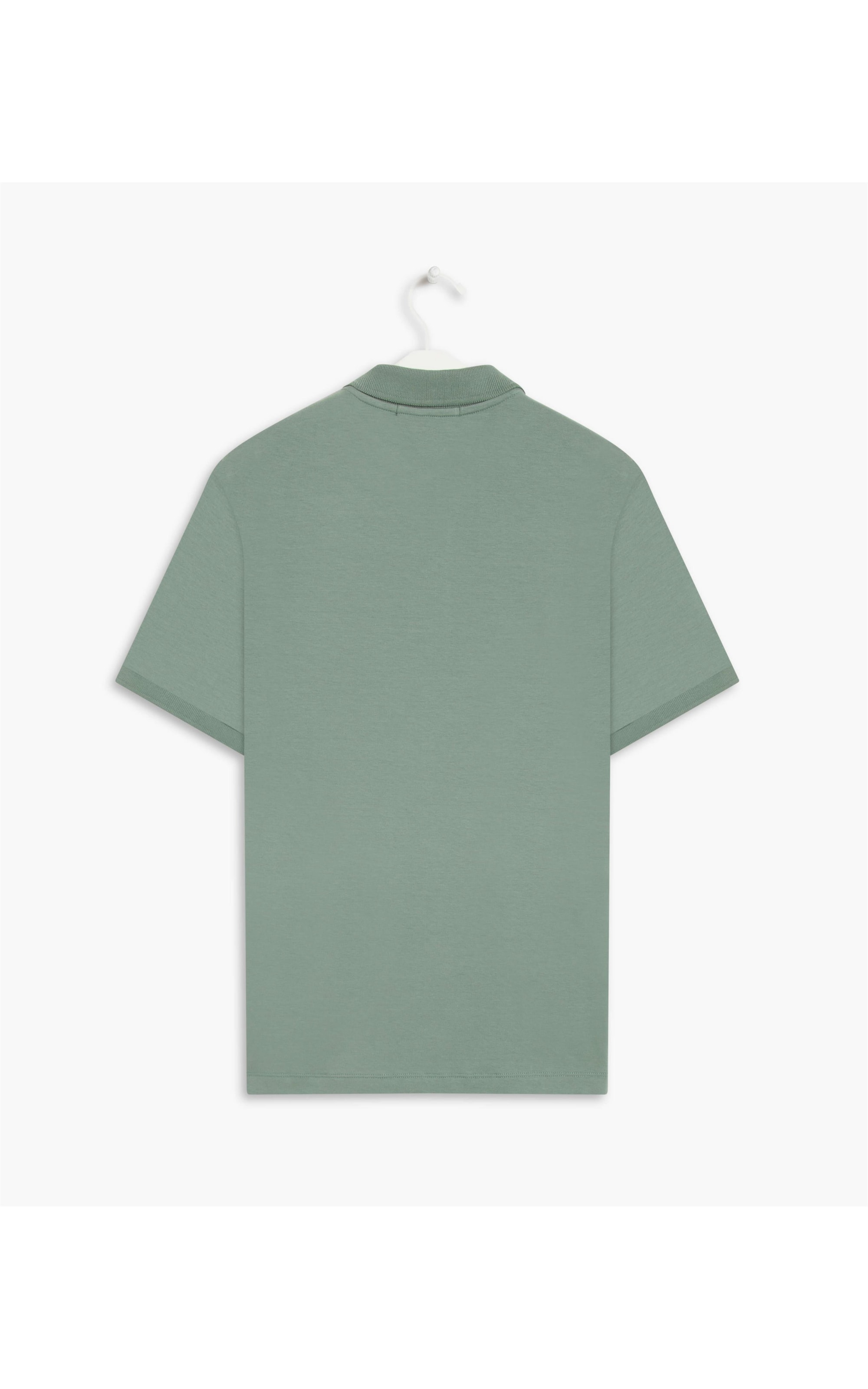 Polo Cotton Slim Verde Claro