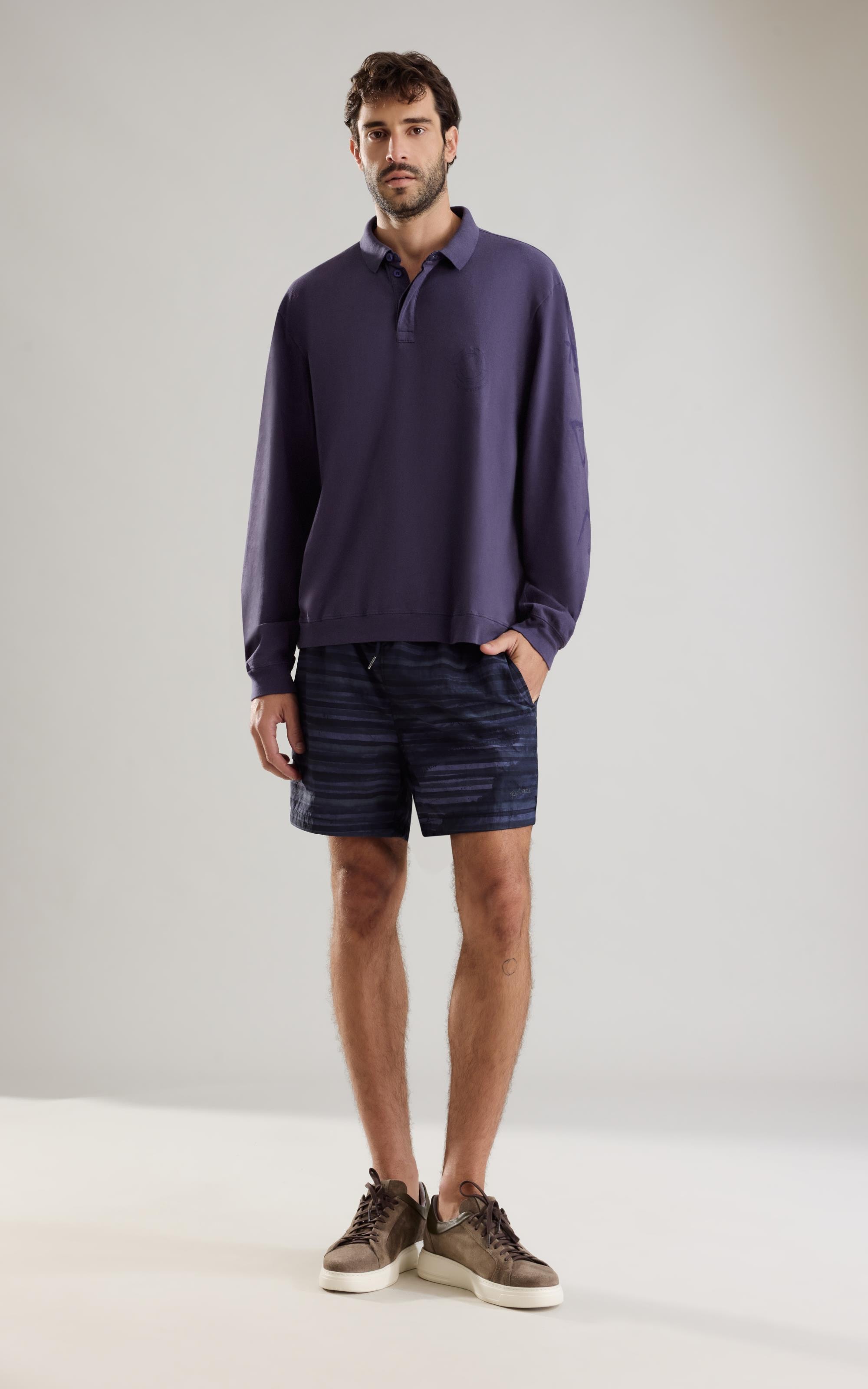 Polo Elementos Ml Purple Blue