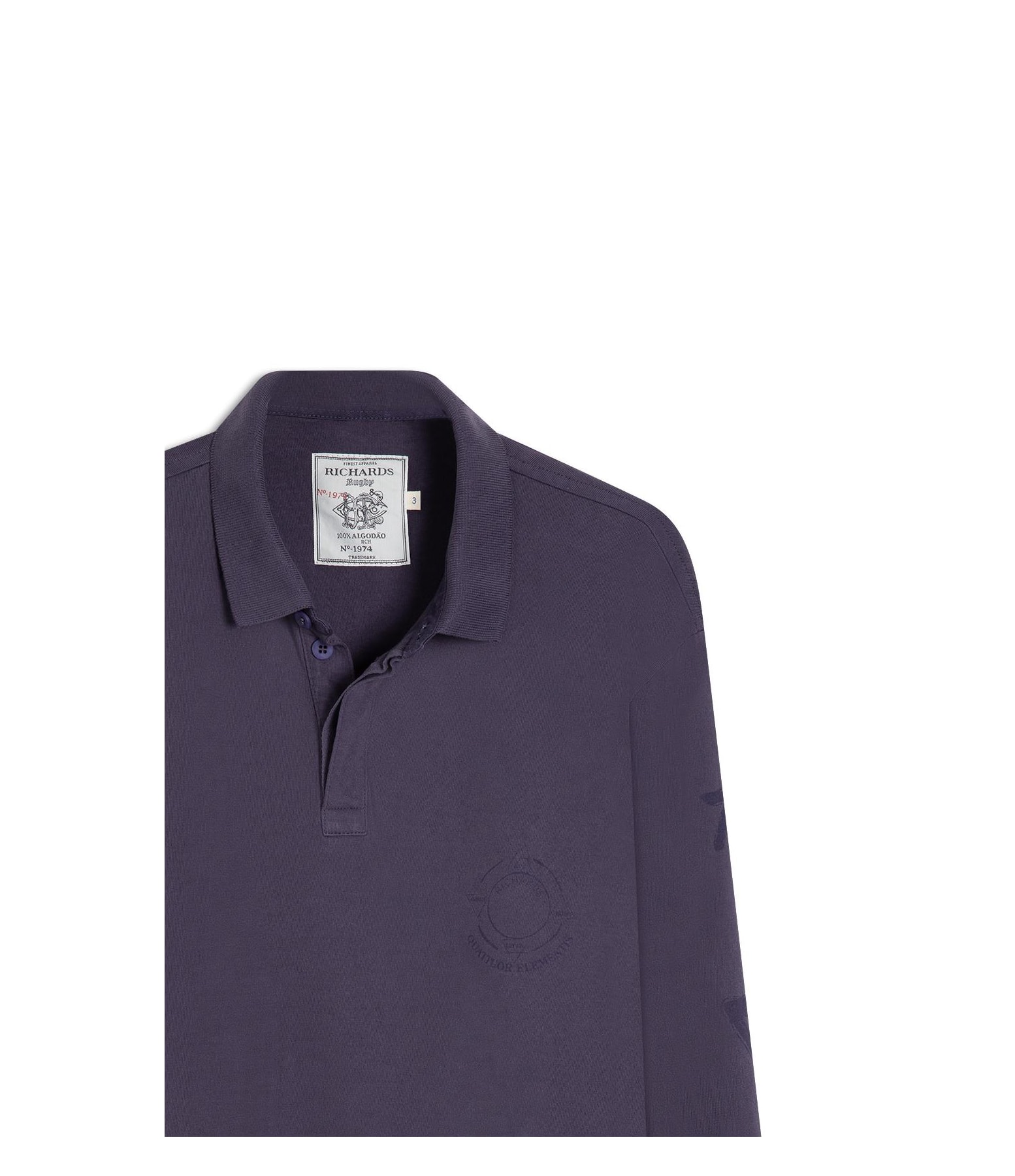 Polo Elementos Ml Purple Blue