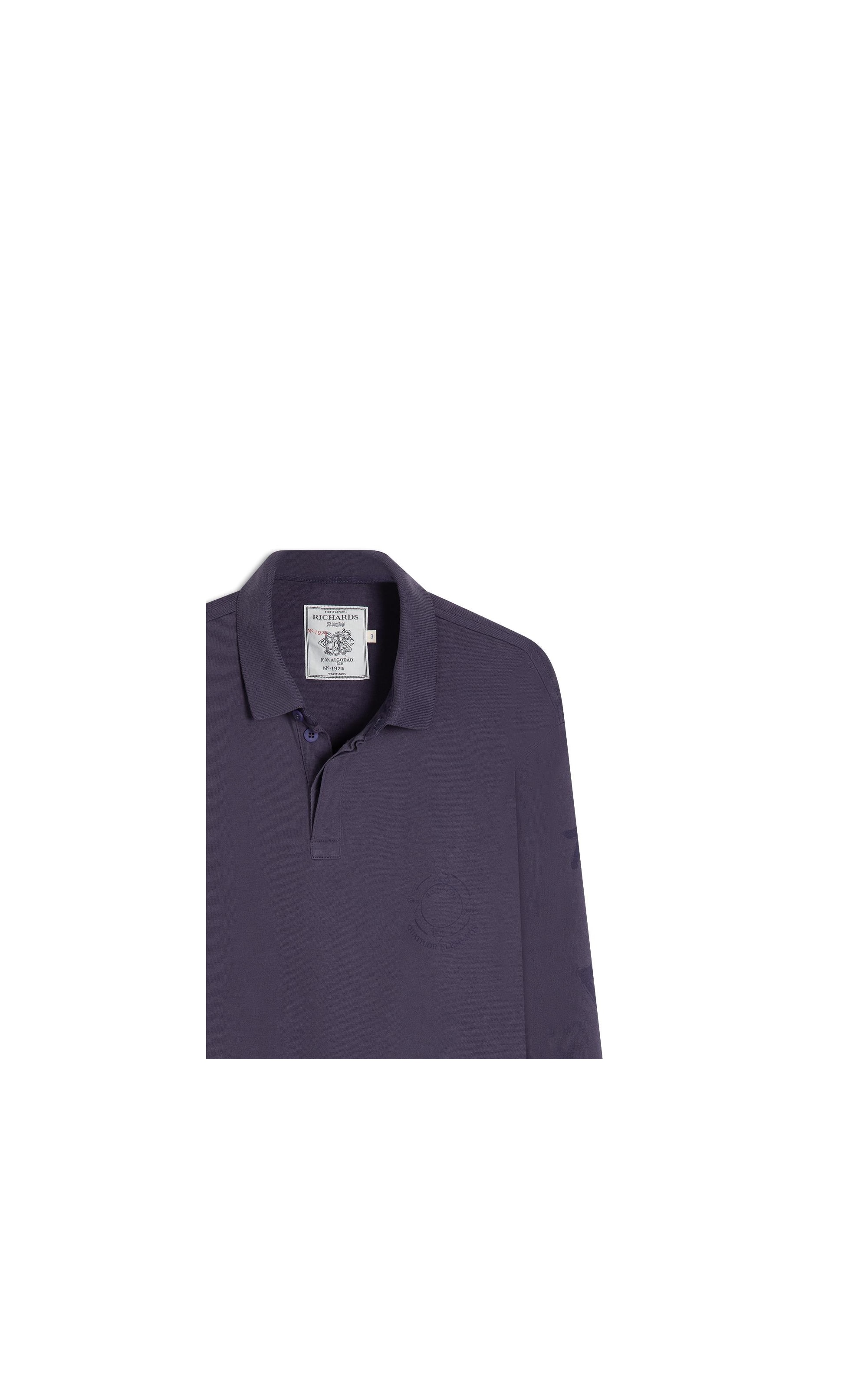 Polo Elementos Ml Purple Blue
