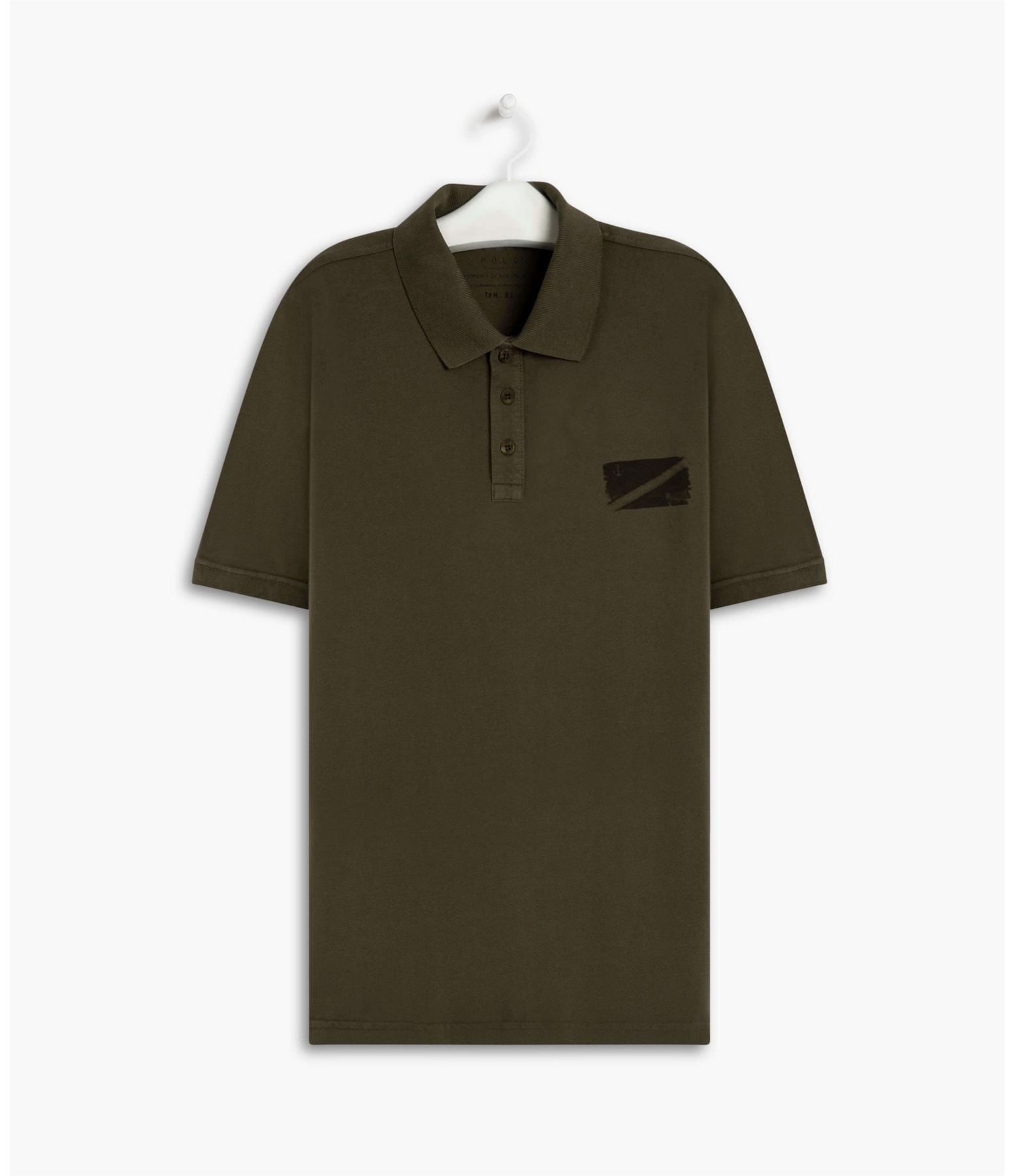 Polo Gd Nautic Flag Tabaco