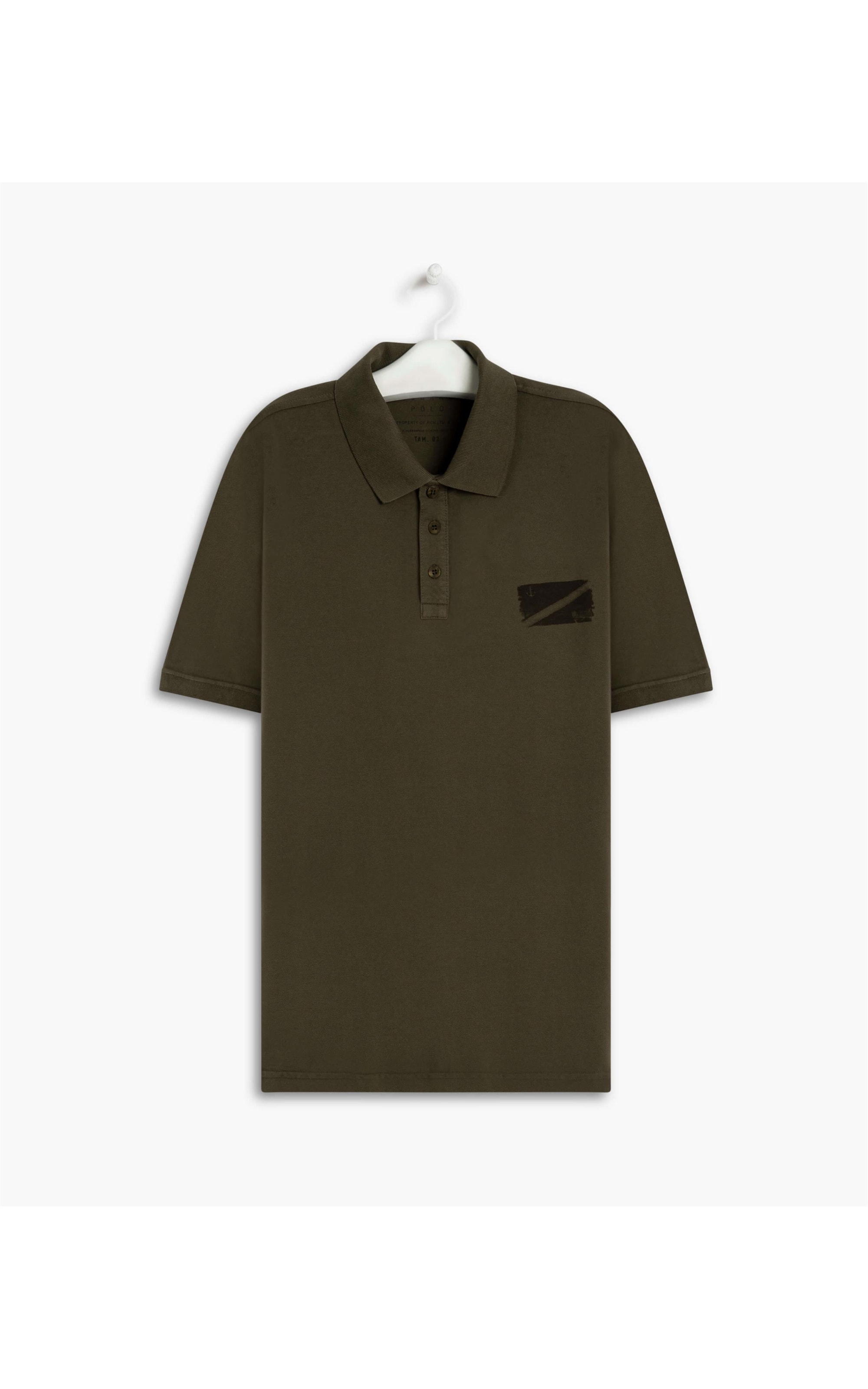 Polo Gd Nautic Flag Tabaco