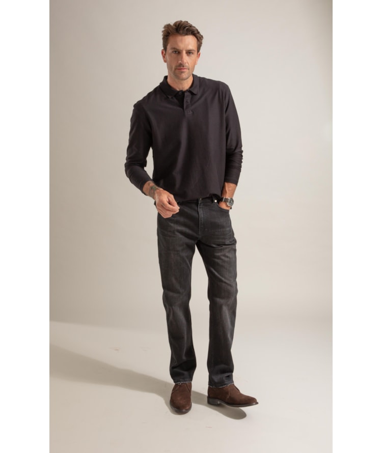 Polo Gothan Ml Preto