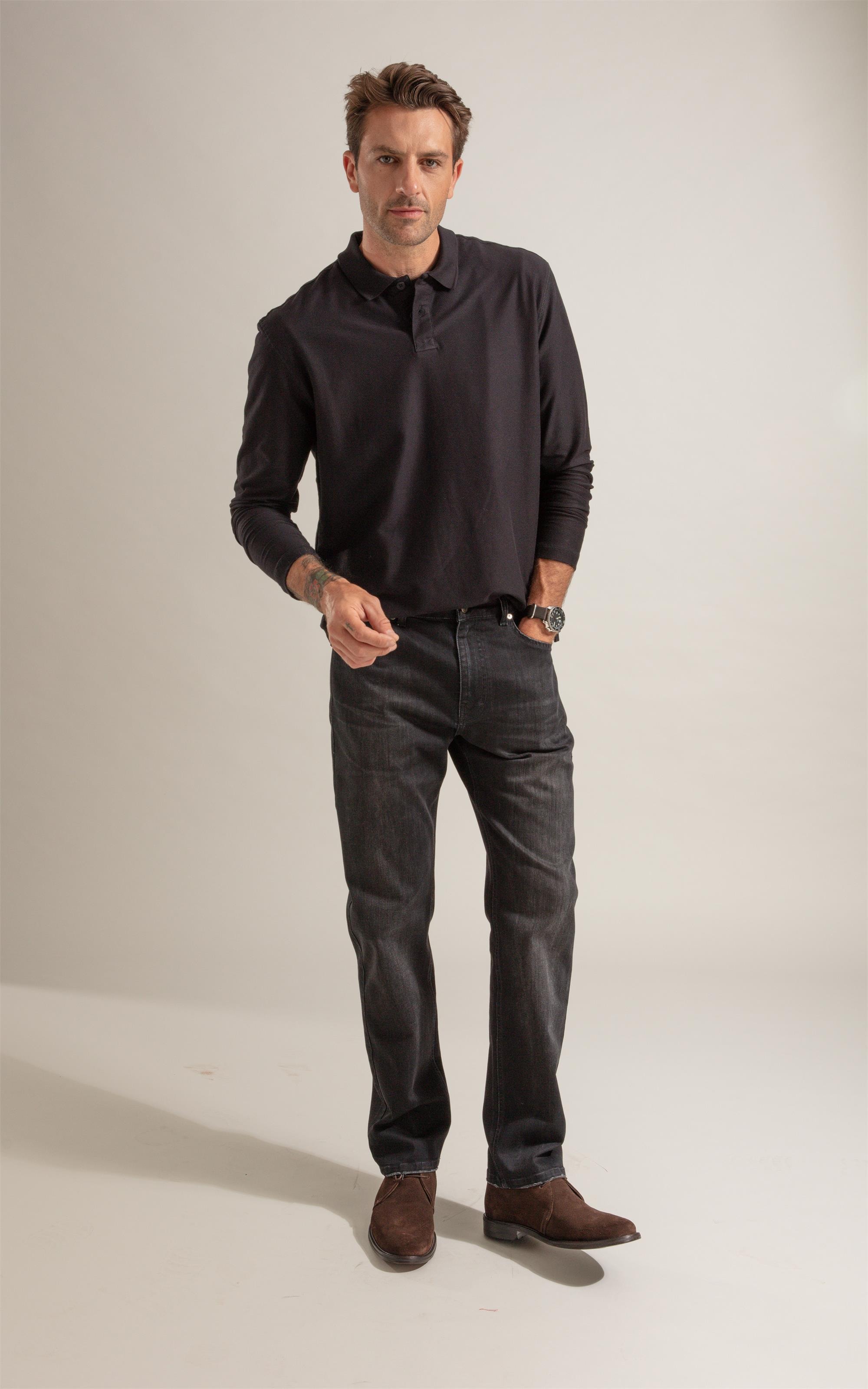 Polo Gothan Ml Preto