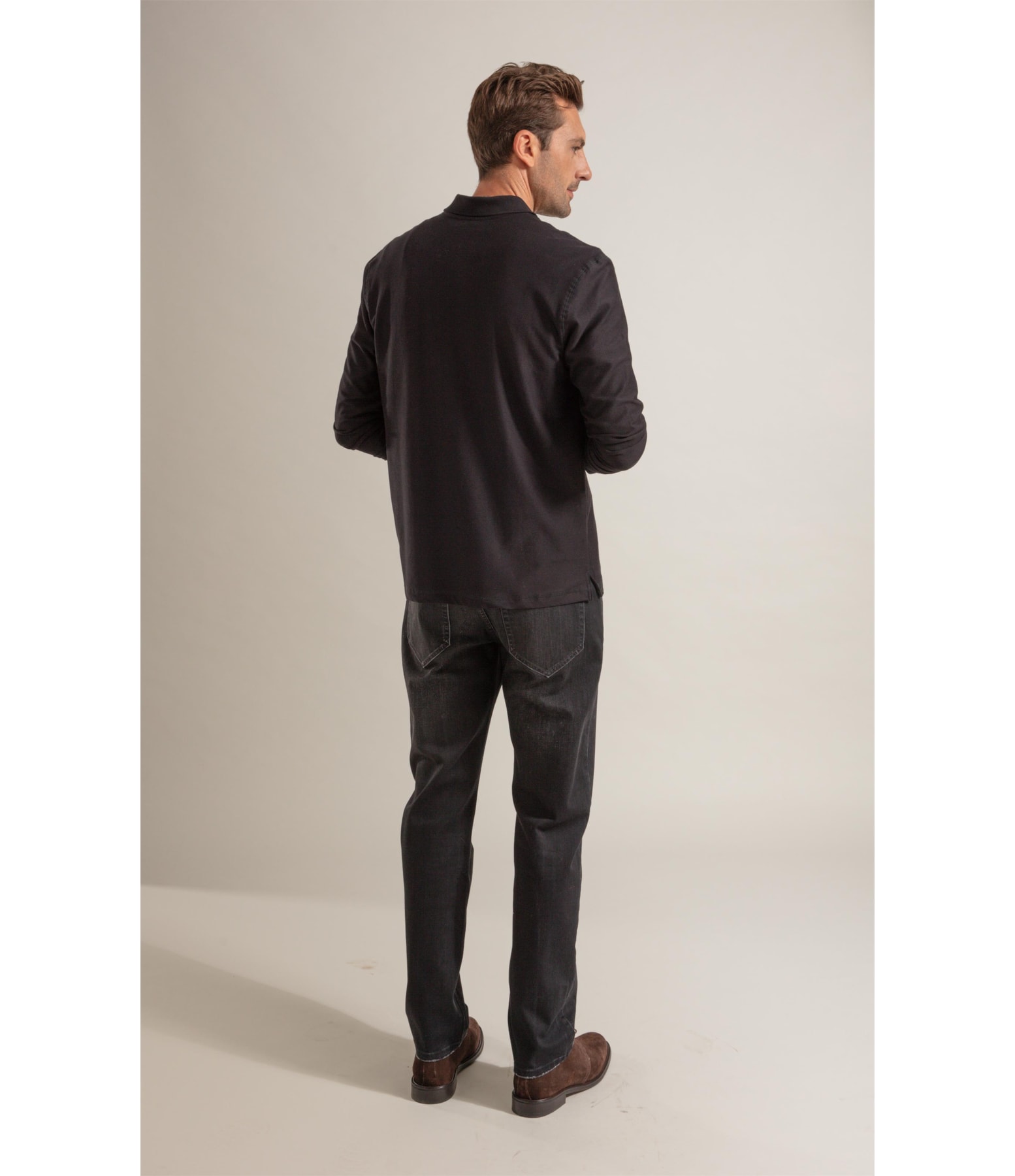 Polo Gothan Ml Preto