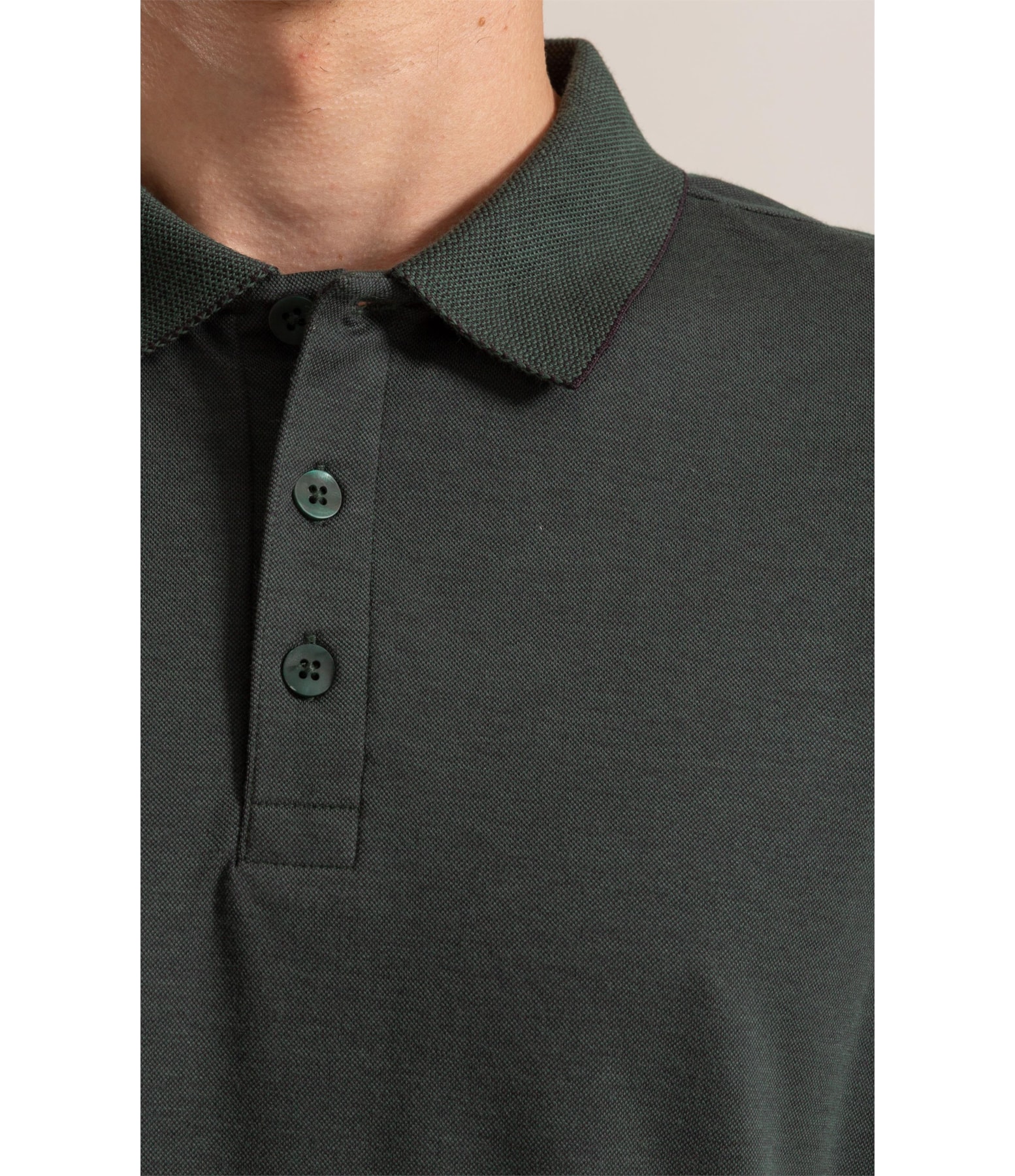 Polo Interlock Pima Floresta