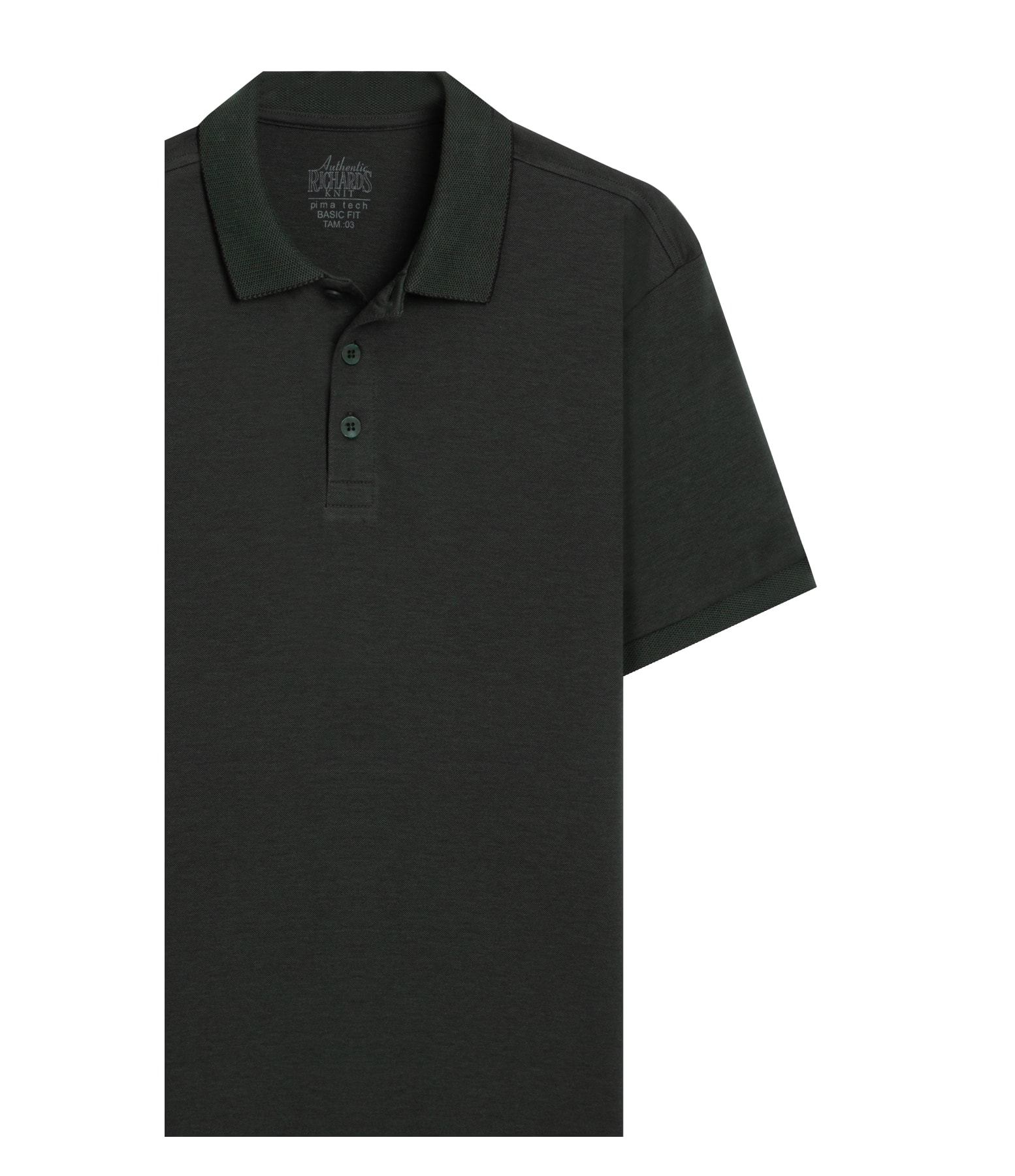 Polo Interlock Pima Floresta