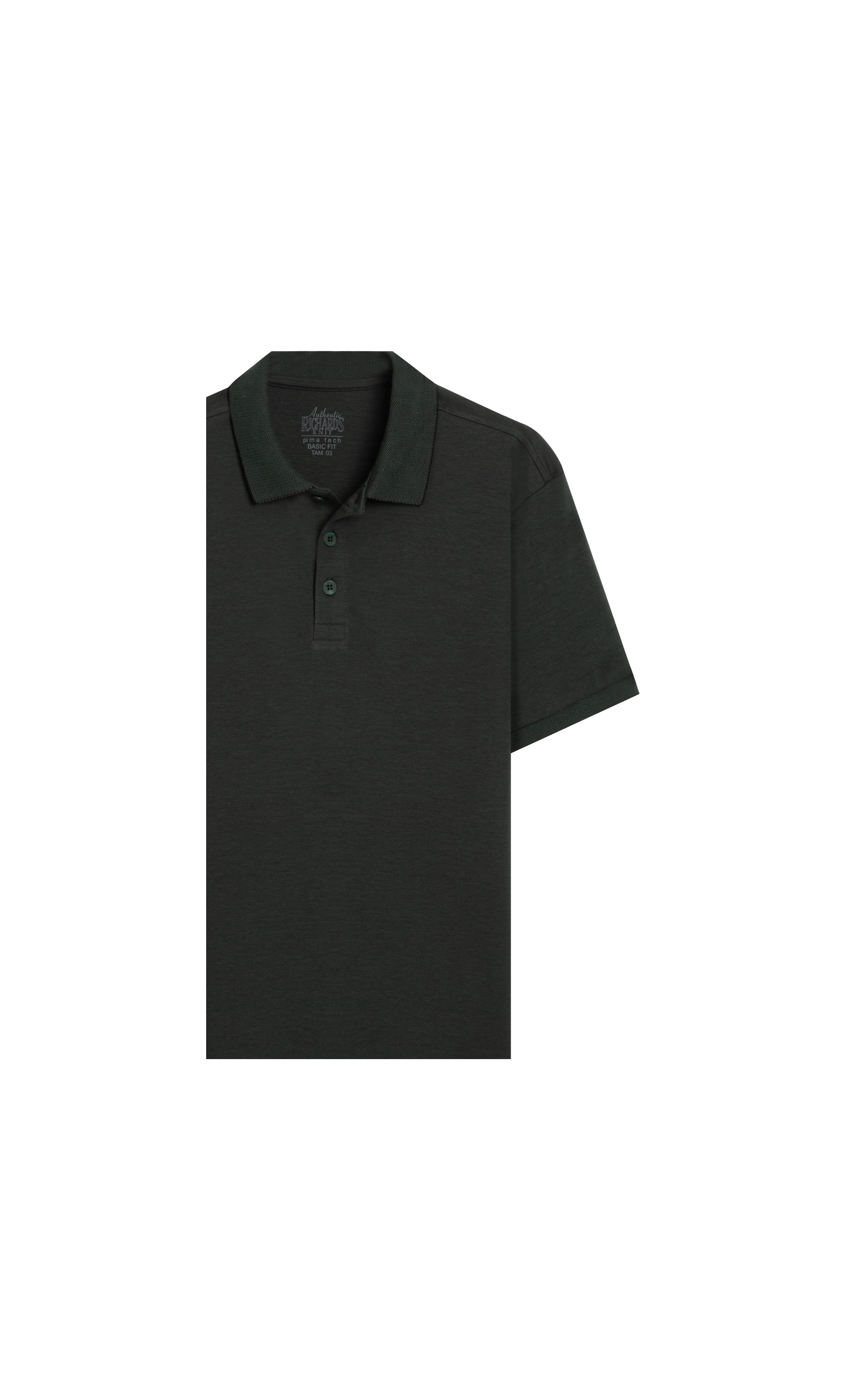 Polo Interlock Pima Floresta