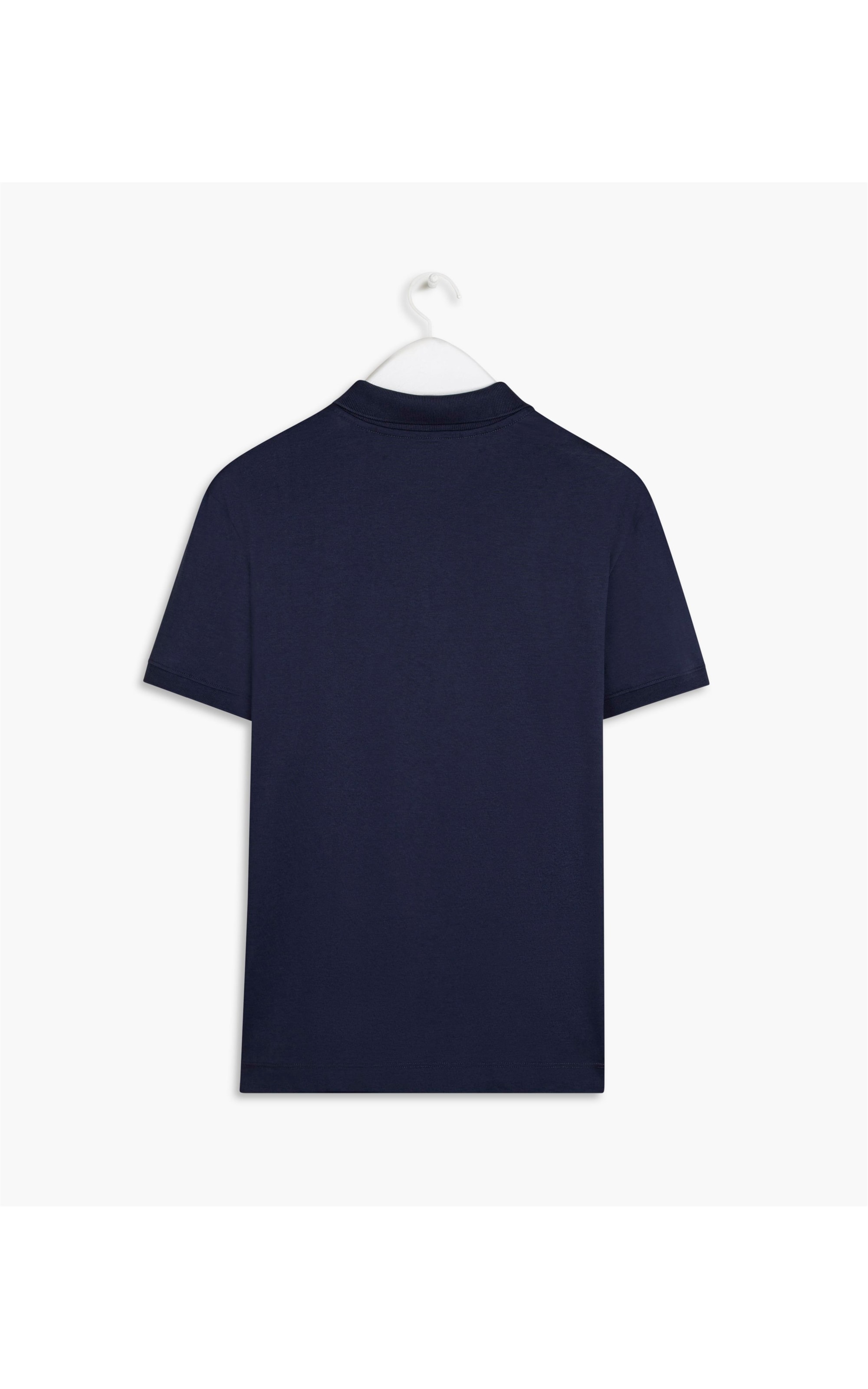 Polo Jersey Pima  Azul Marinho