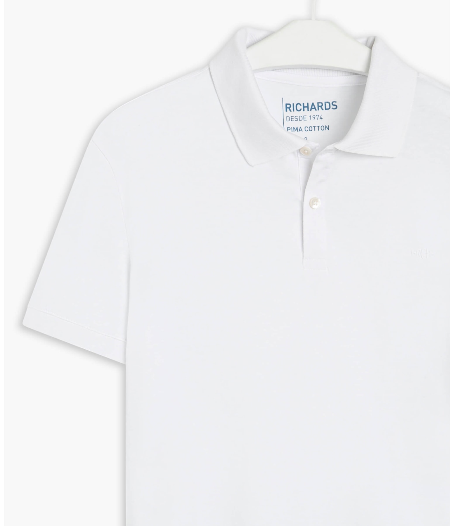 Polo Jersey Pima Branco