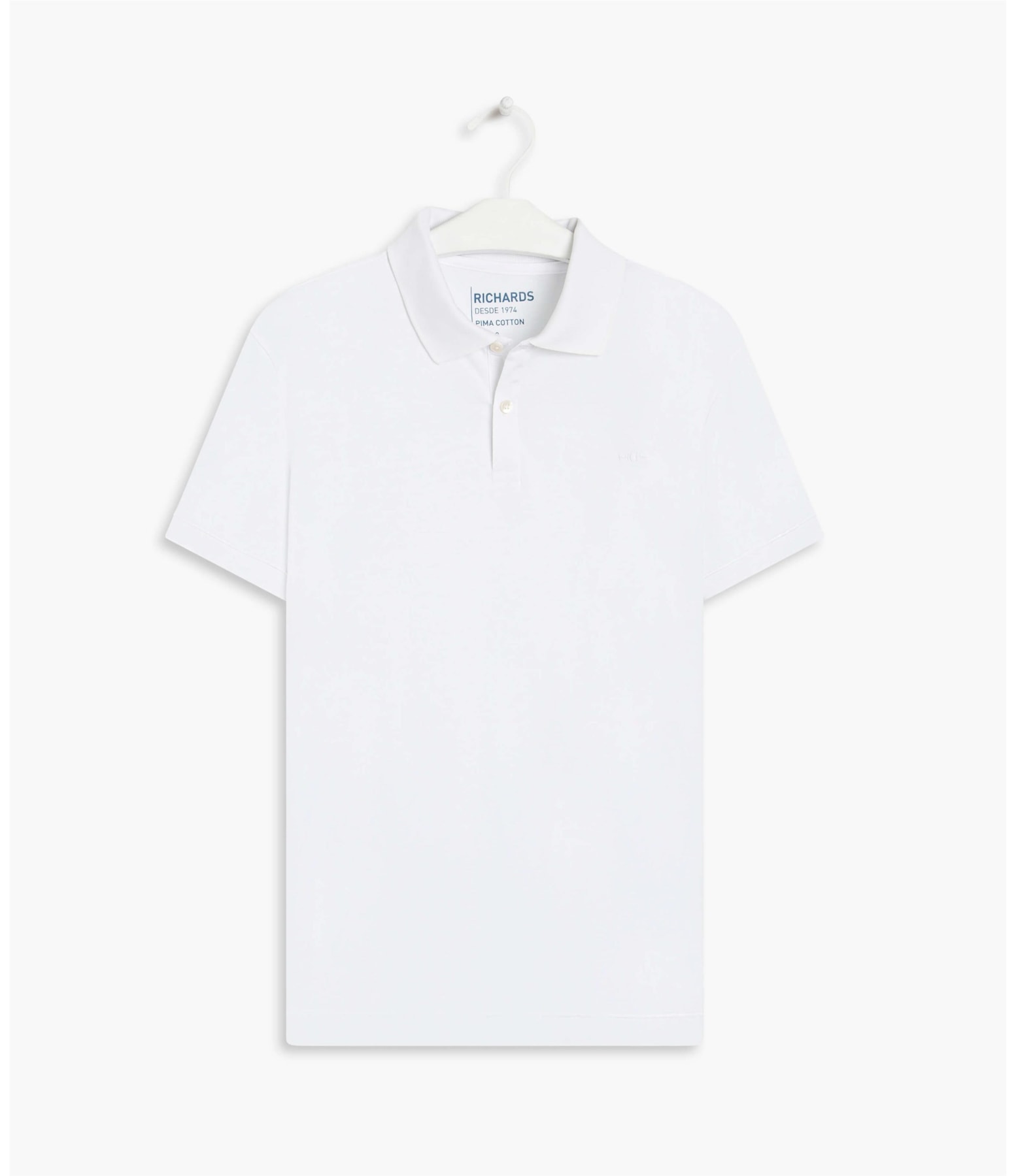 Polo Jersey Pima Branco