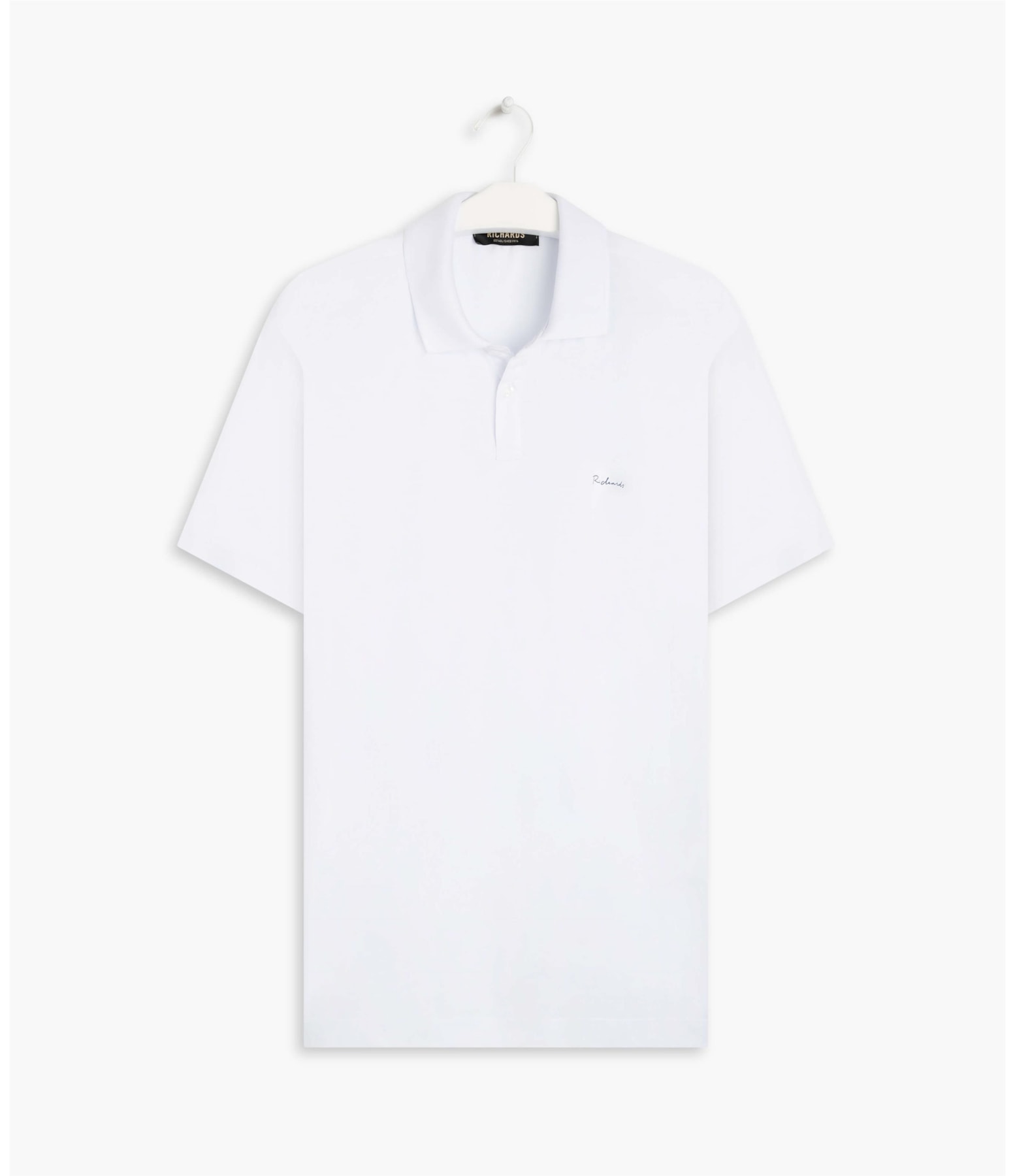 Polo Jersey Pima  Branco