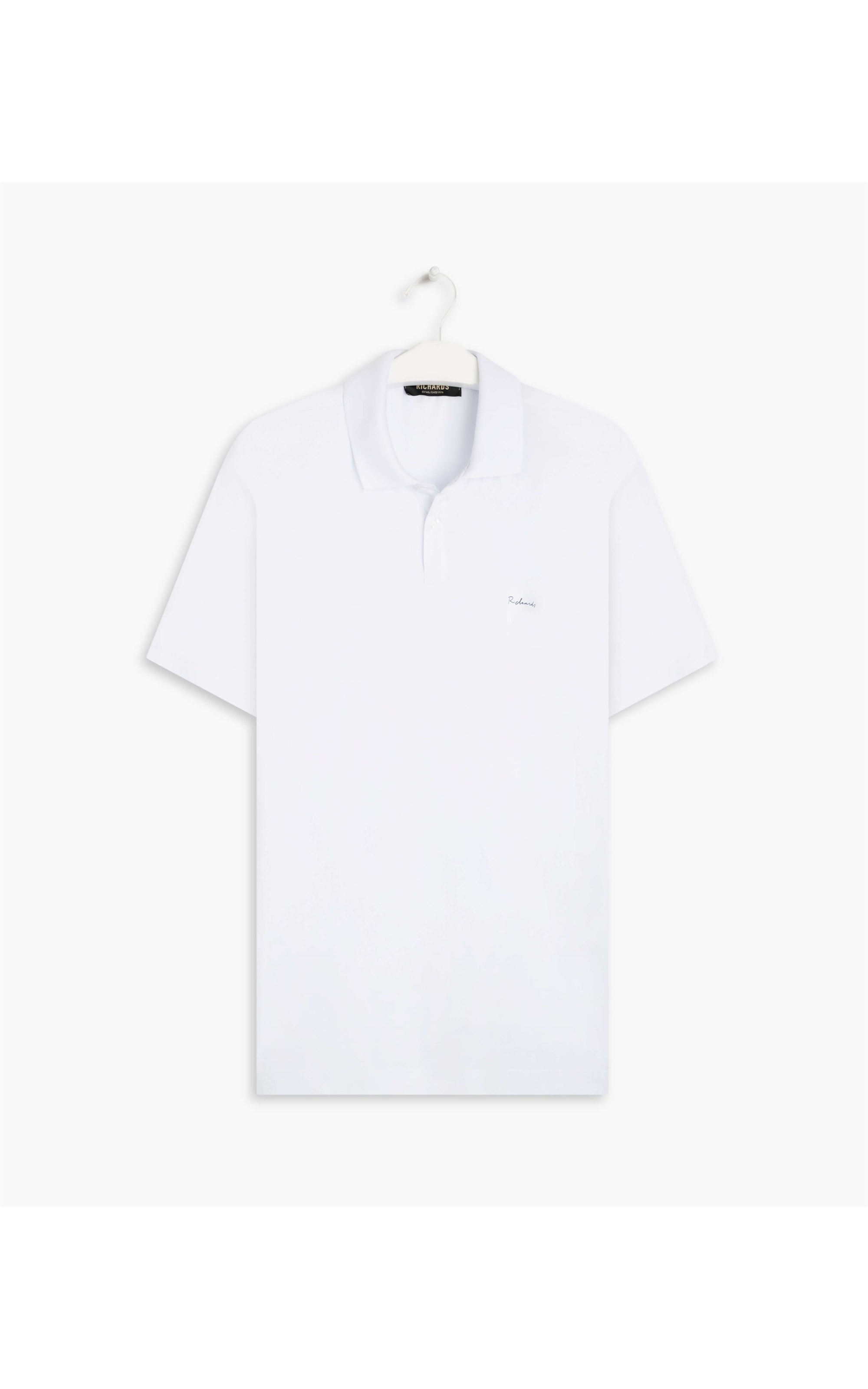 Polo Jersey Pima  Branco