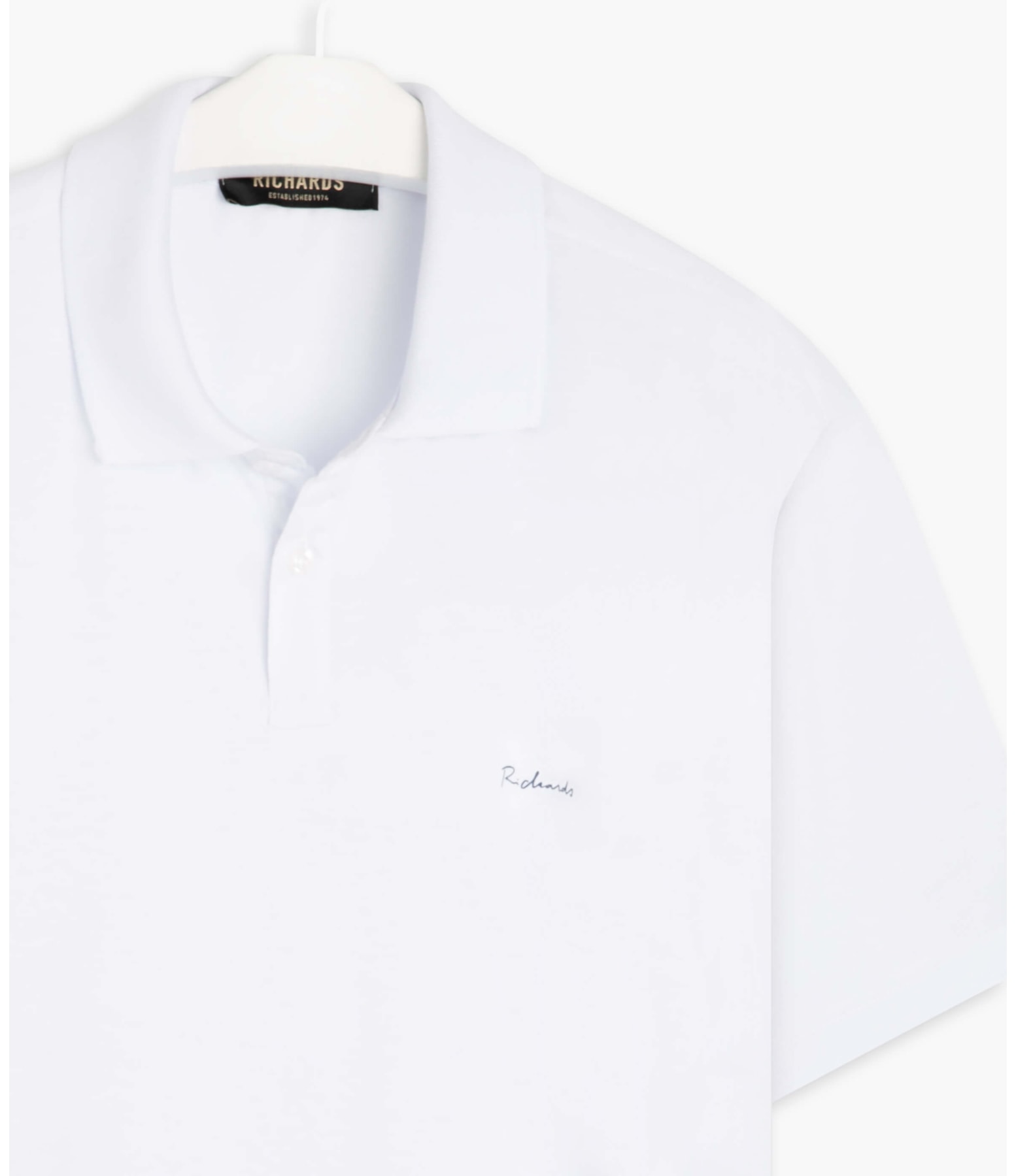 Polo Jersey Pima  Branco