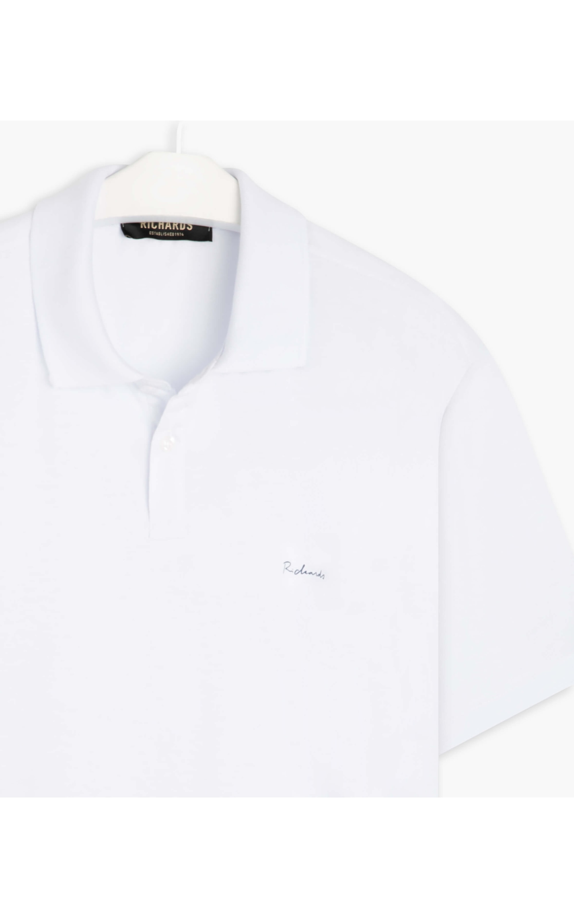 Polo Jersey Pima  Branco