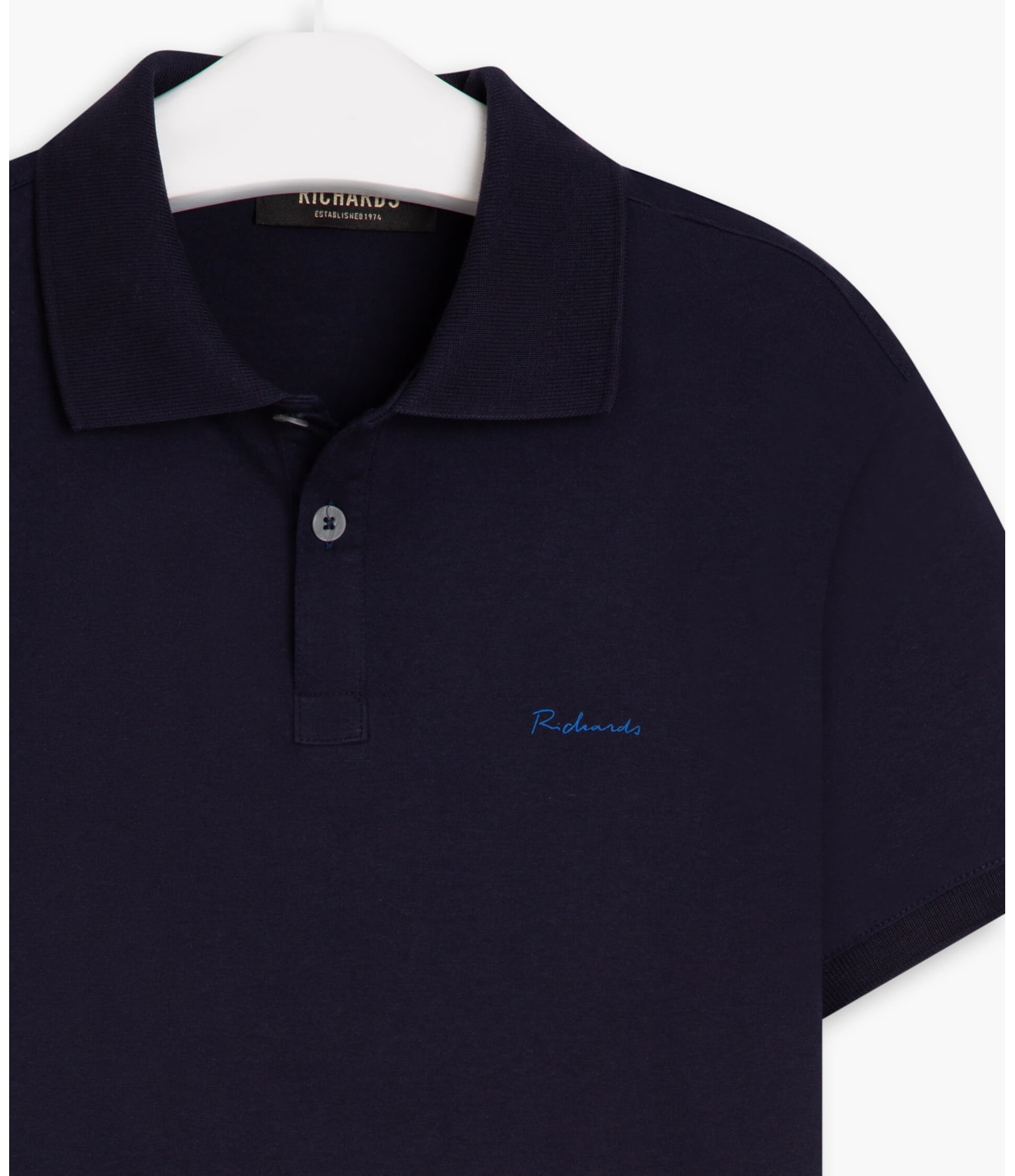 Polo Jersey Pima  Dark Navy