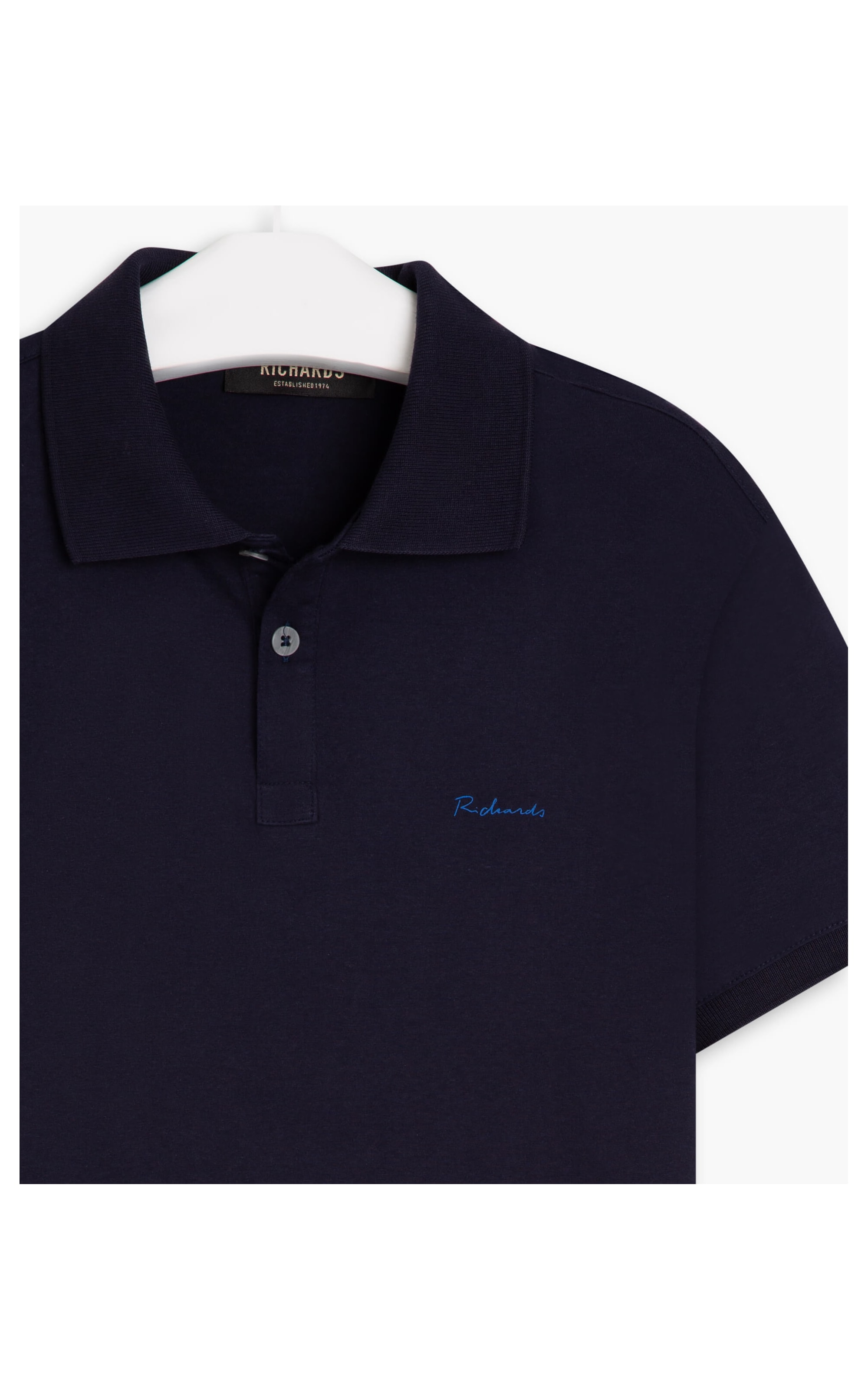 Polo Jersey Pima  Dark Navy