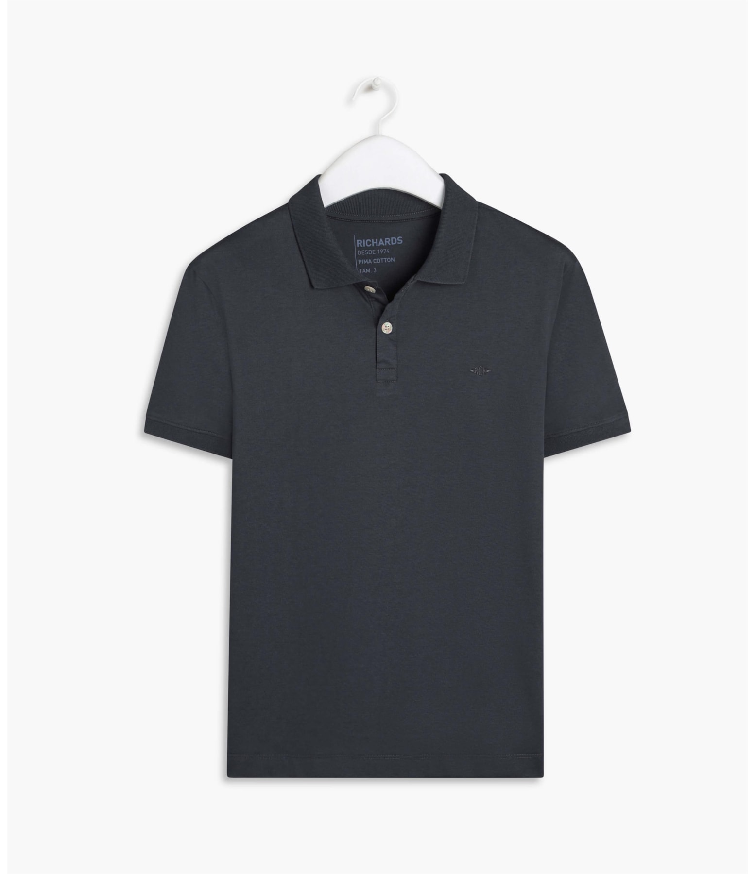 Polo Jersey Pima  Dark Navy