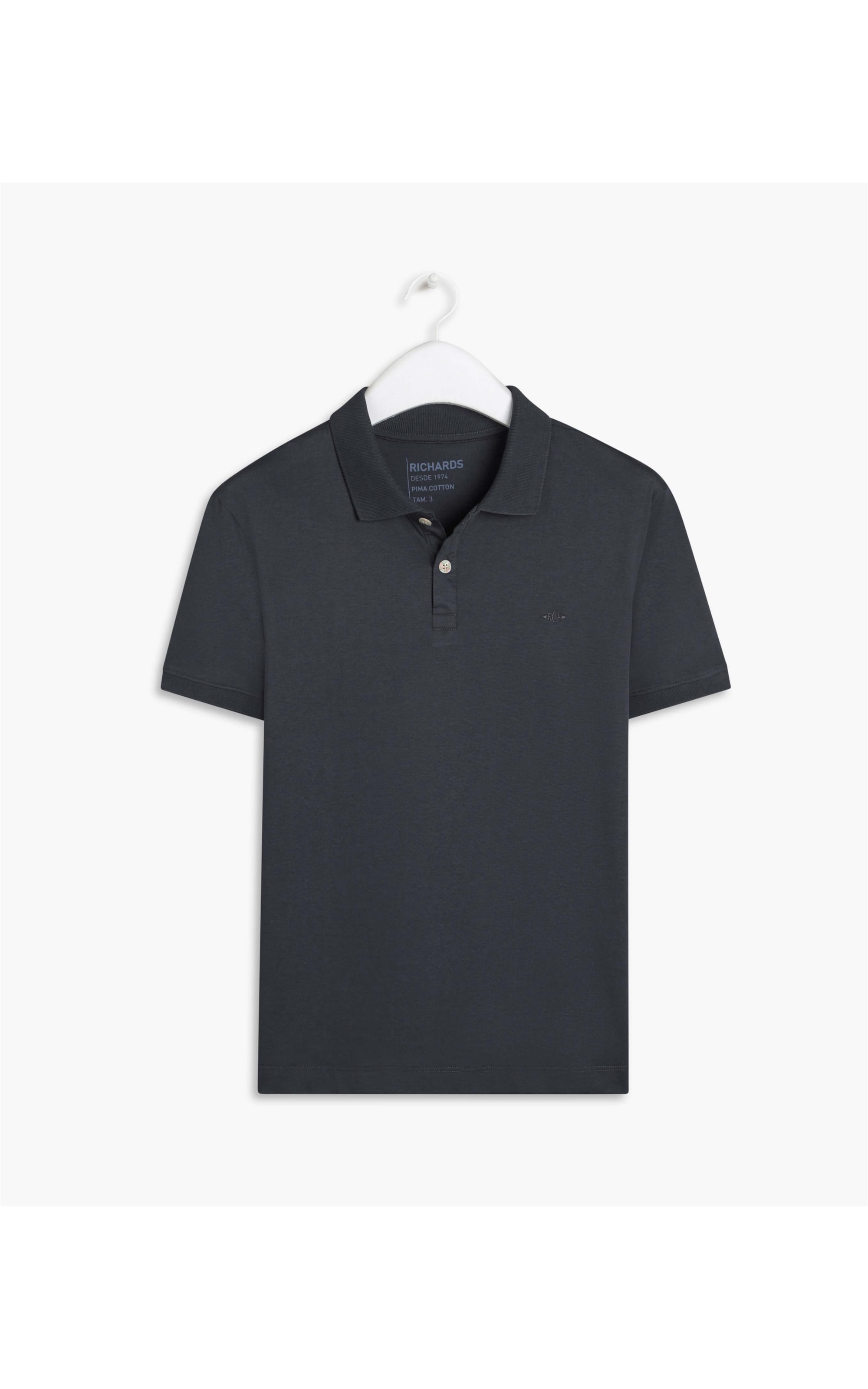 Polo Jersey Pima  Dark Navy
