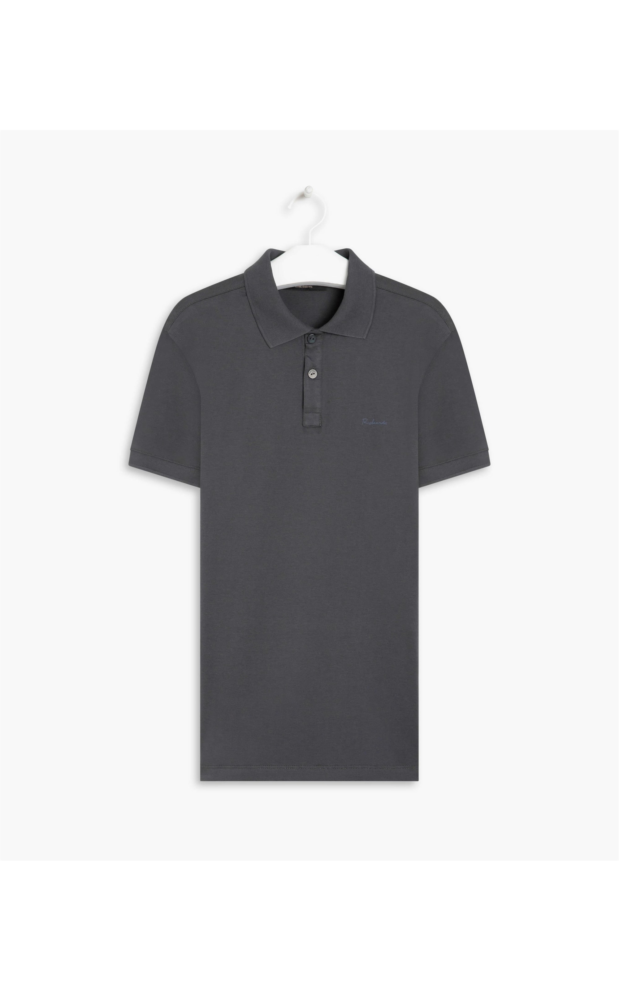Polo Jersey Pima  Grafite