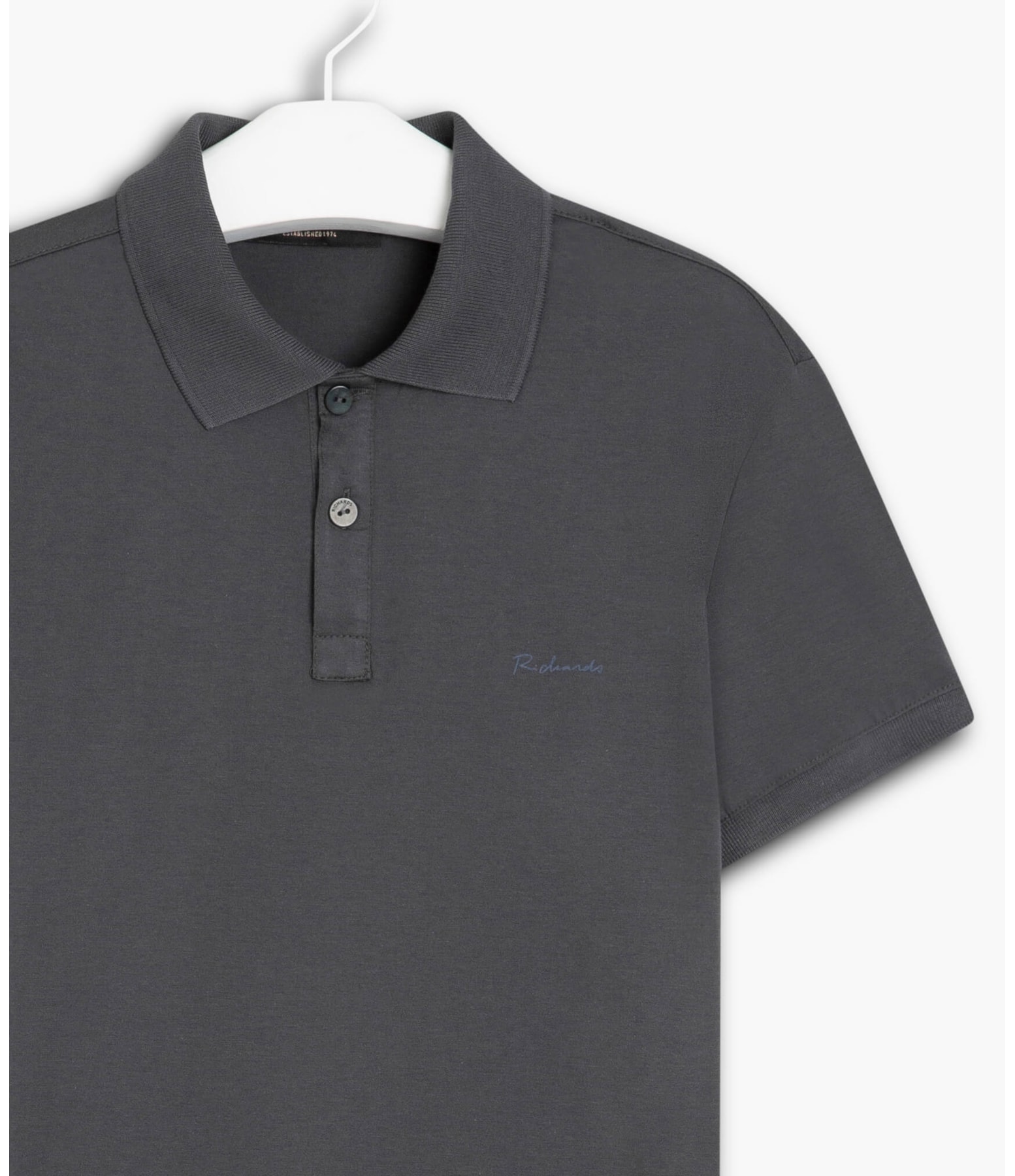 Polo Jersey Pima  Grafite