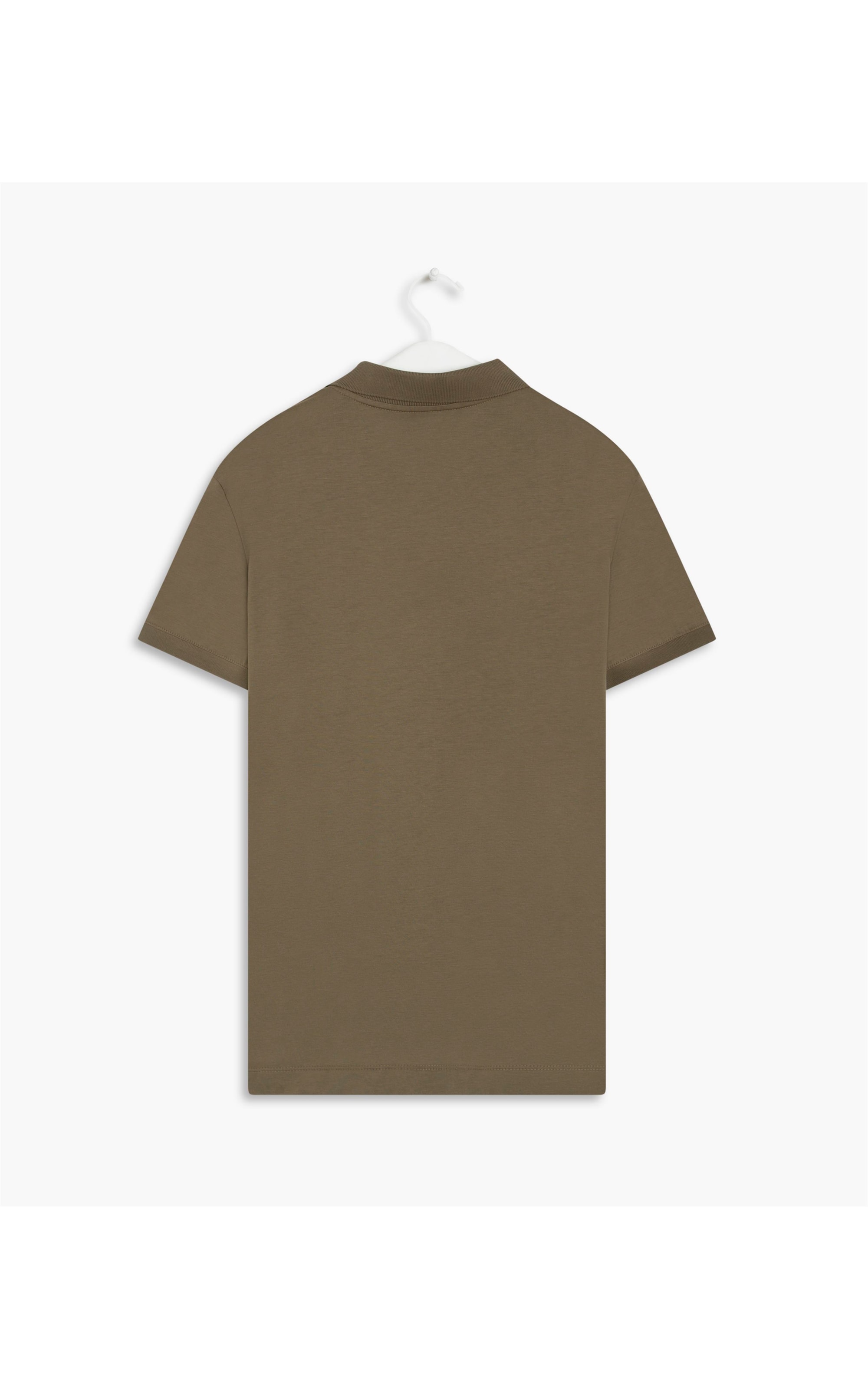 Polo Jersey Pima Tabaco