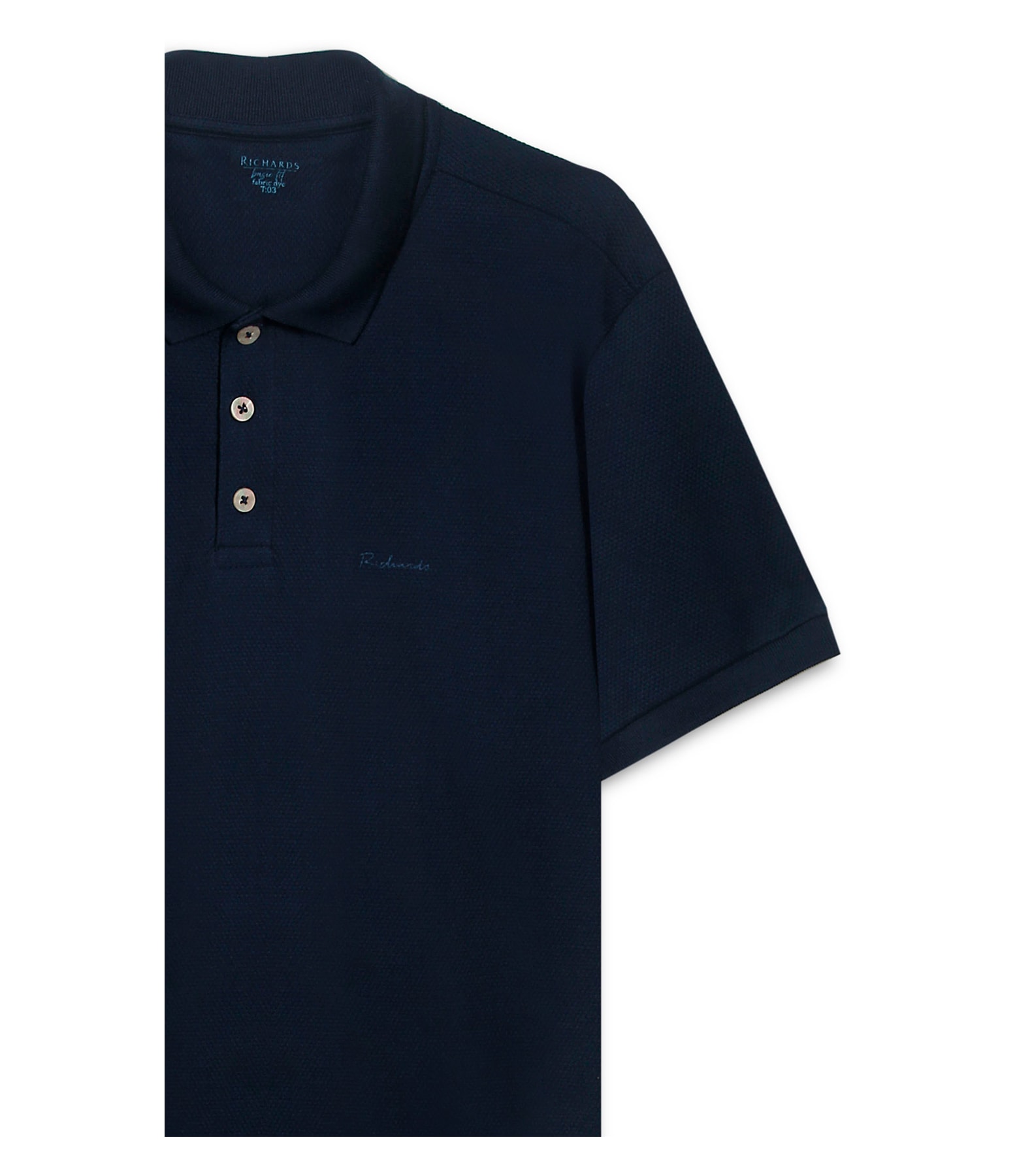 Polo Kenzi Mc Basic Fit Dark Blue