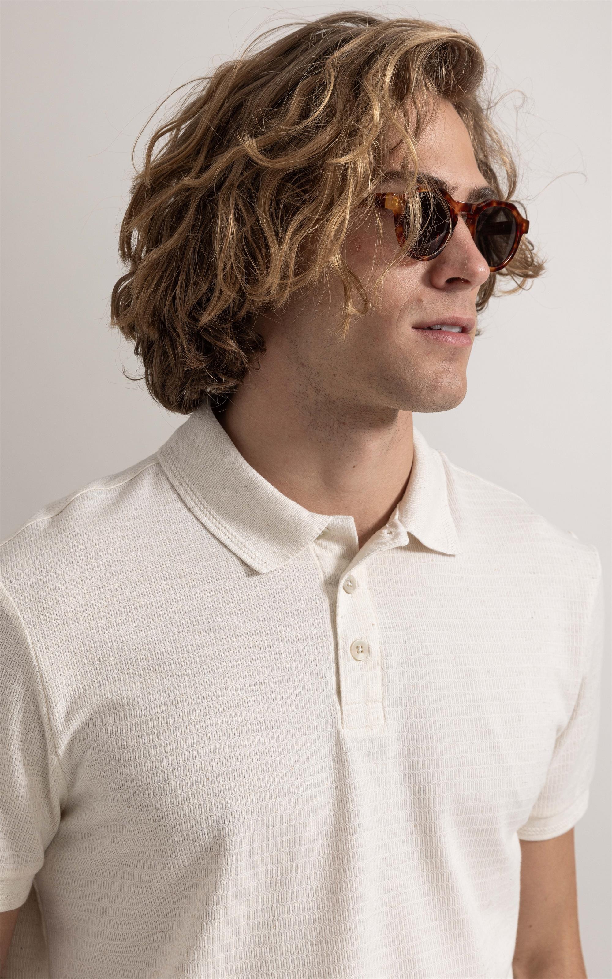 Polo Linen Galles Natural