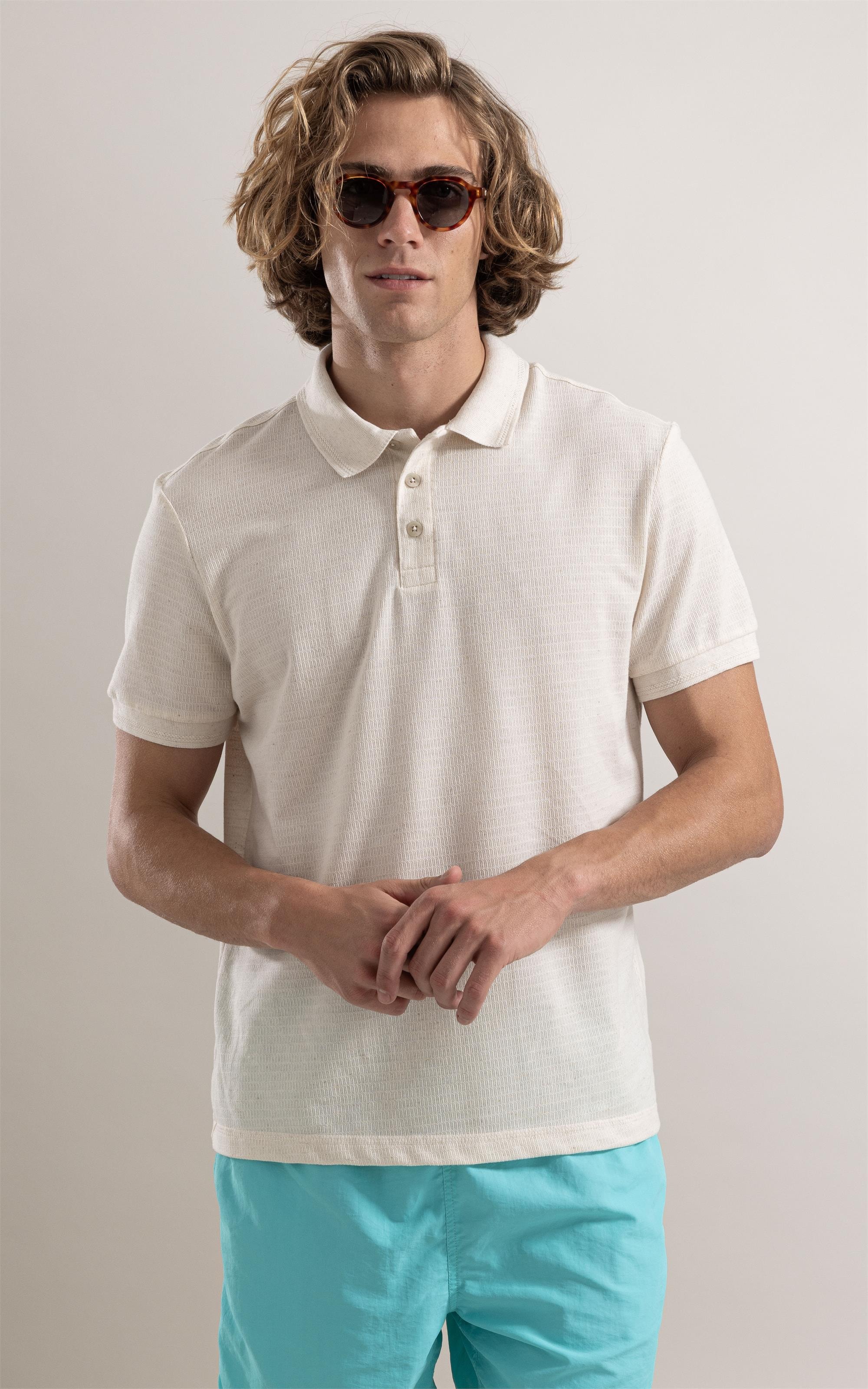 Polo Linen Galles Natural