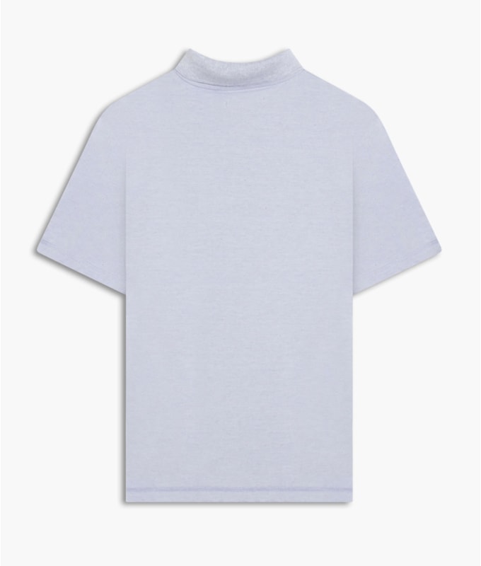 Polo Linho Basic Azul Claro