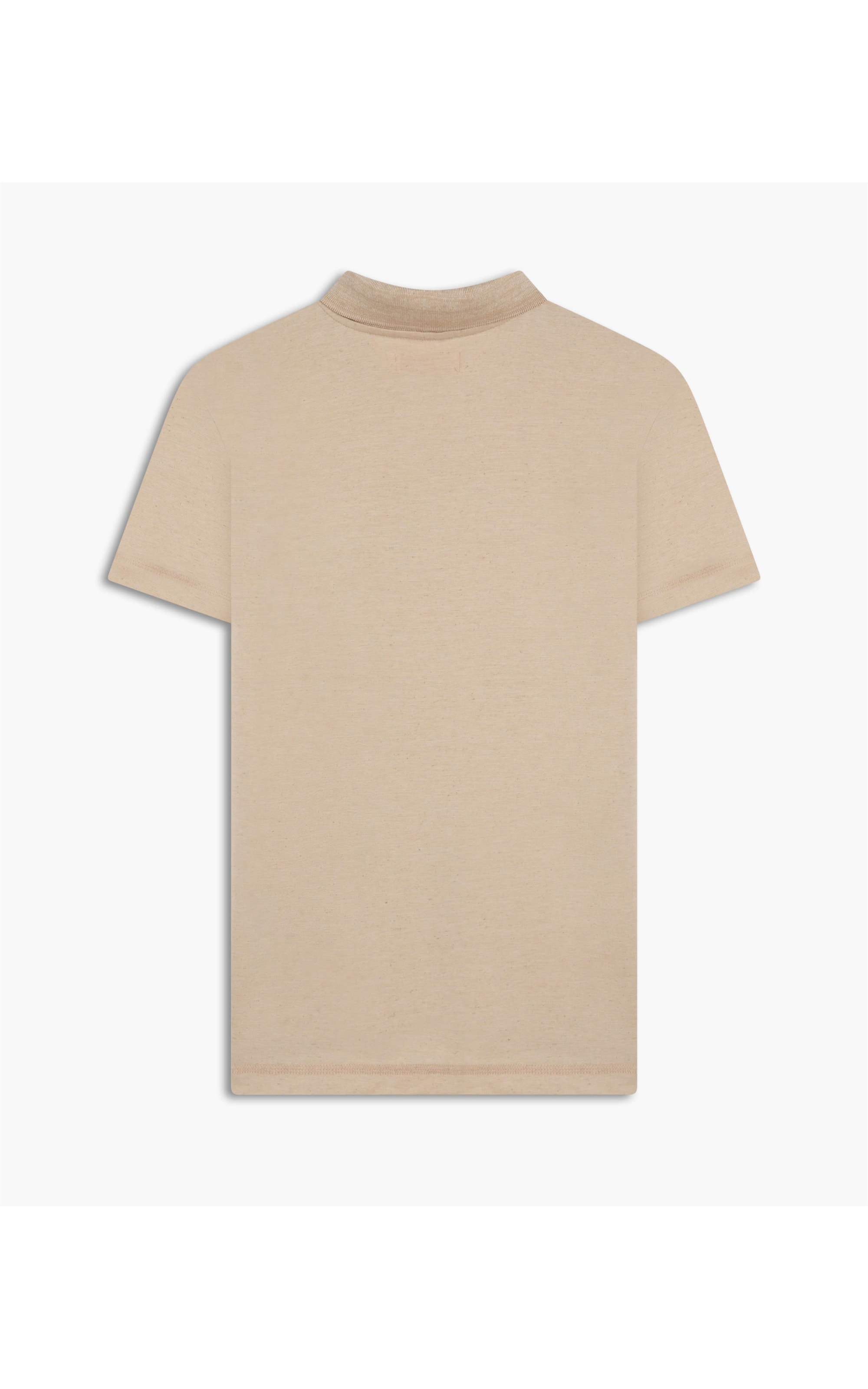 Polo Linho Basic Caqui