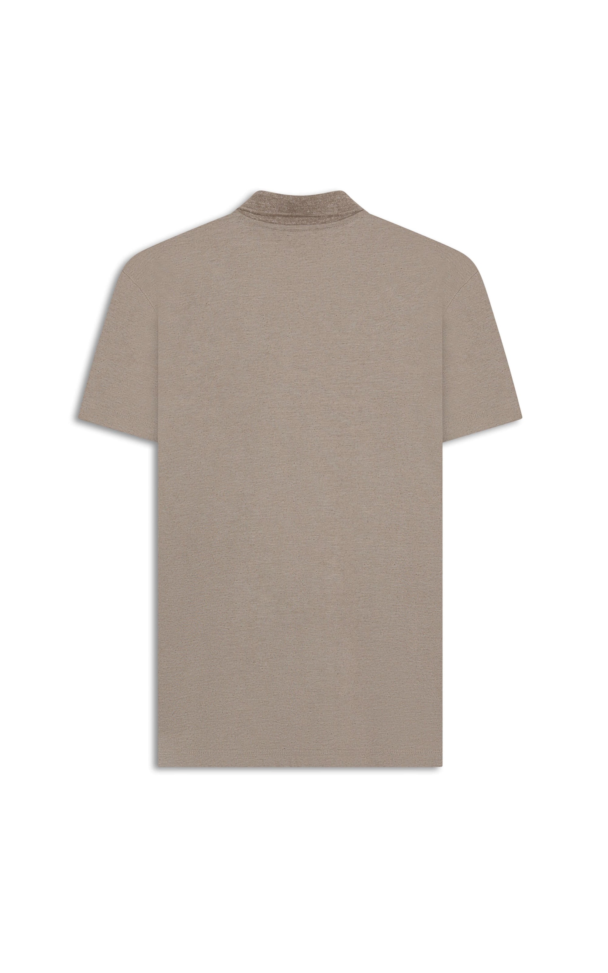 Polo Linho Basic Chumbo