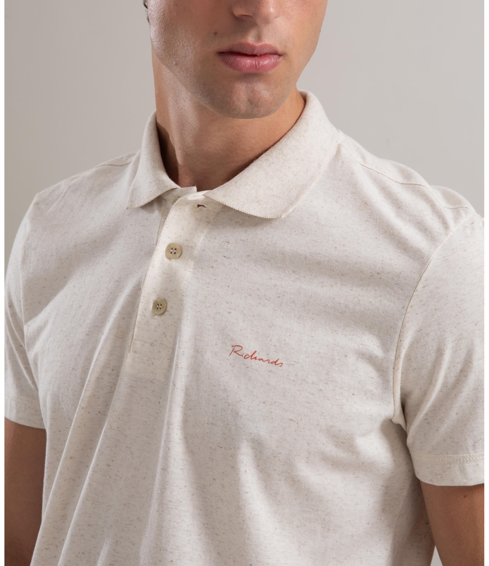 Polo Linho Basic Natural