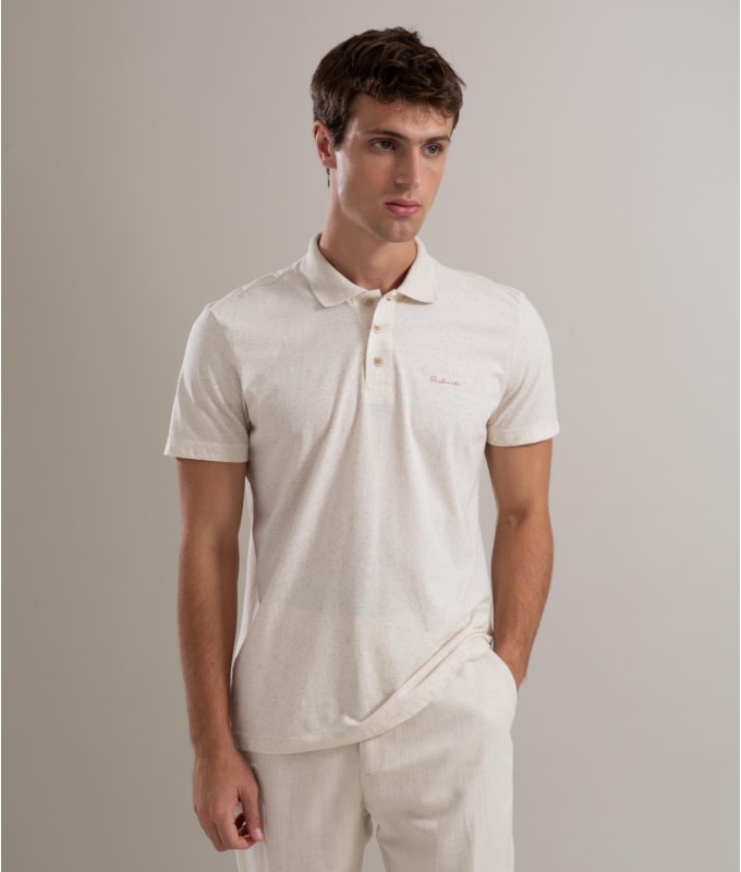 Polo Linho Basic Natural