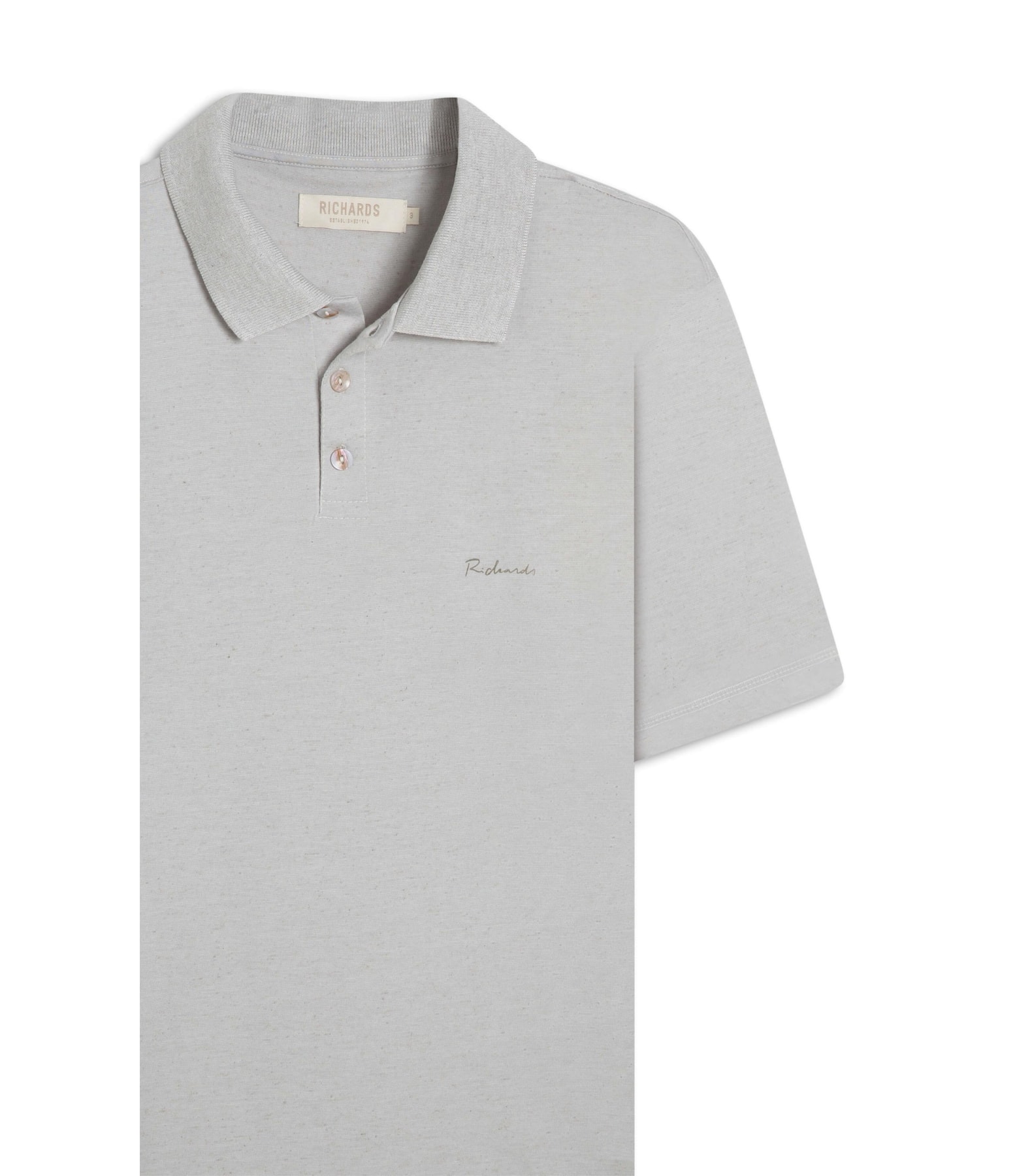 Polo Linho Basic Prata