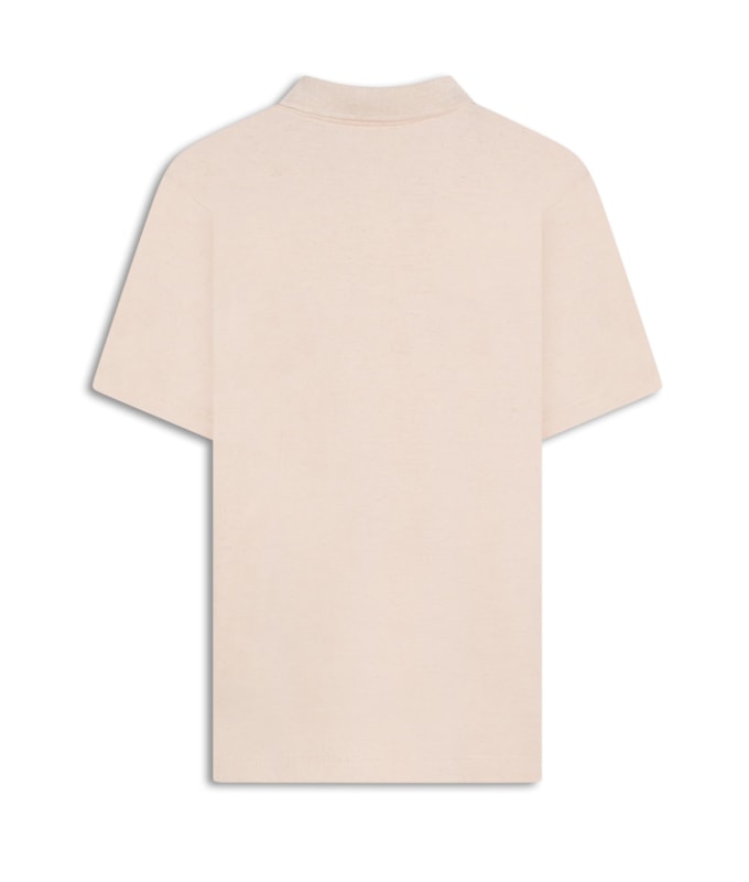 Polo Linho Basic Rosa