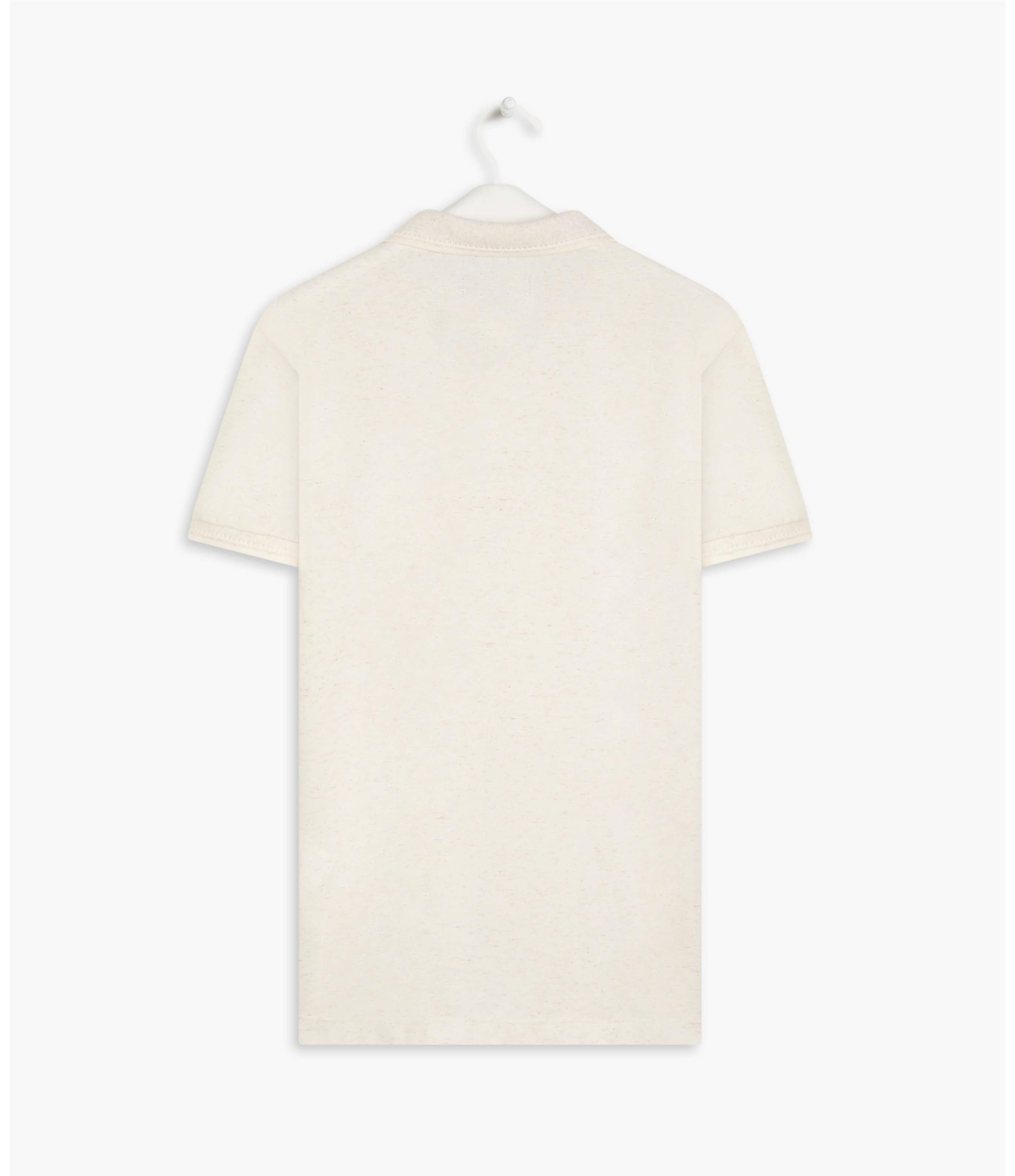 Polo Linho Clean Cru