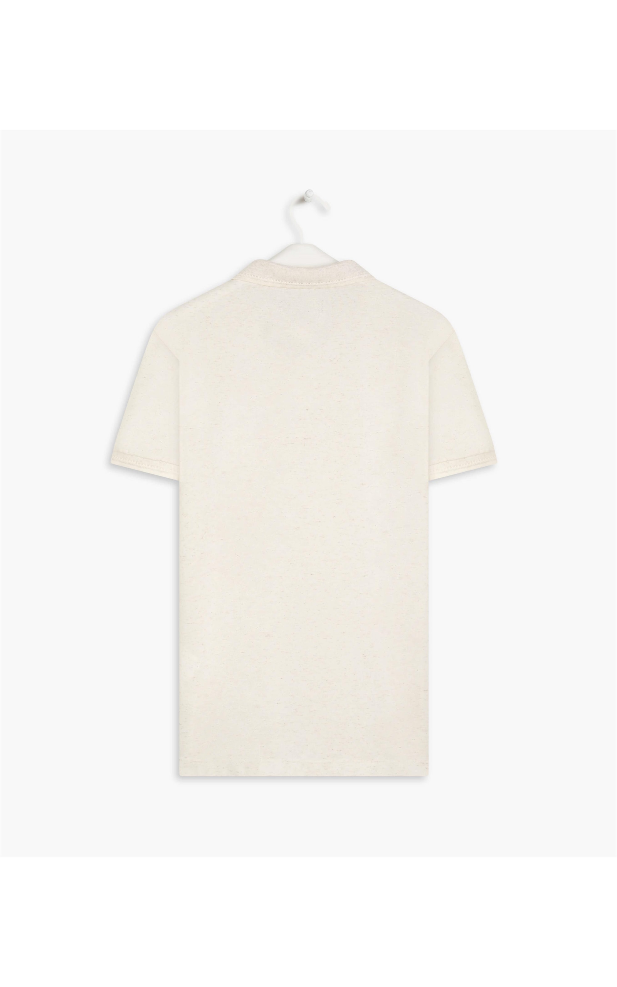 Polo Linho Clean Cru