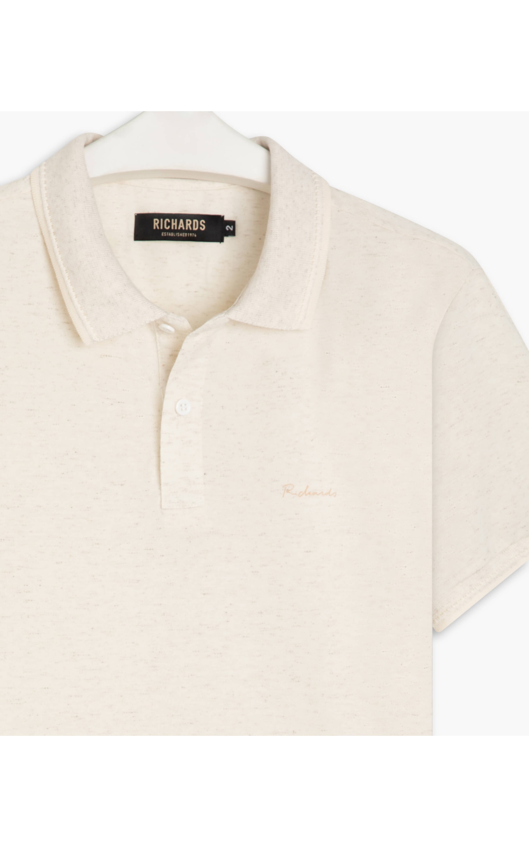 Polo Linho Clean Cru